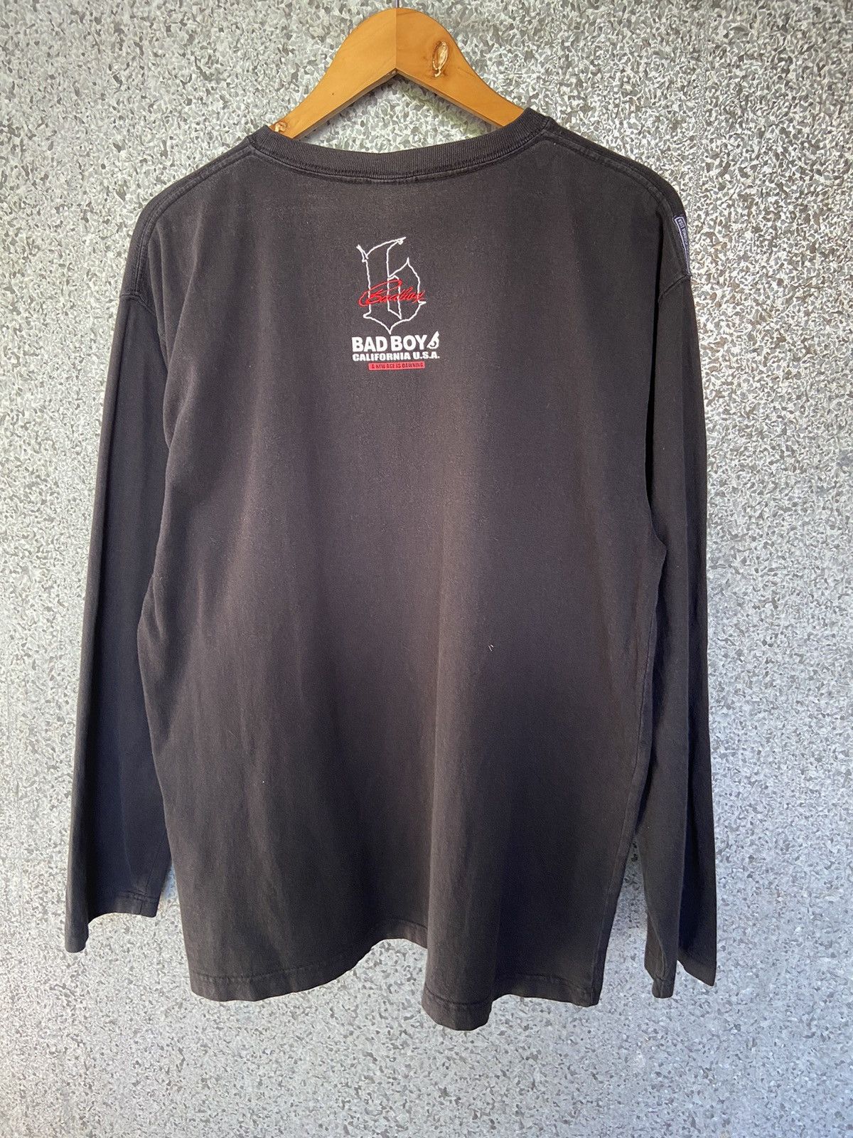 If Six Was Nine 🔥 Vintage y2k Bad Boy t shirt long sleeve streetwear Size US L / EU 52-54 / 3 - 3 Thumbnail