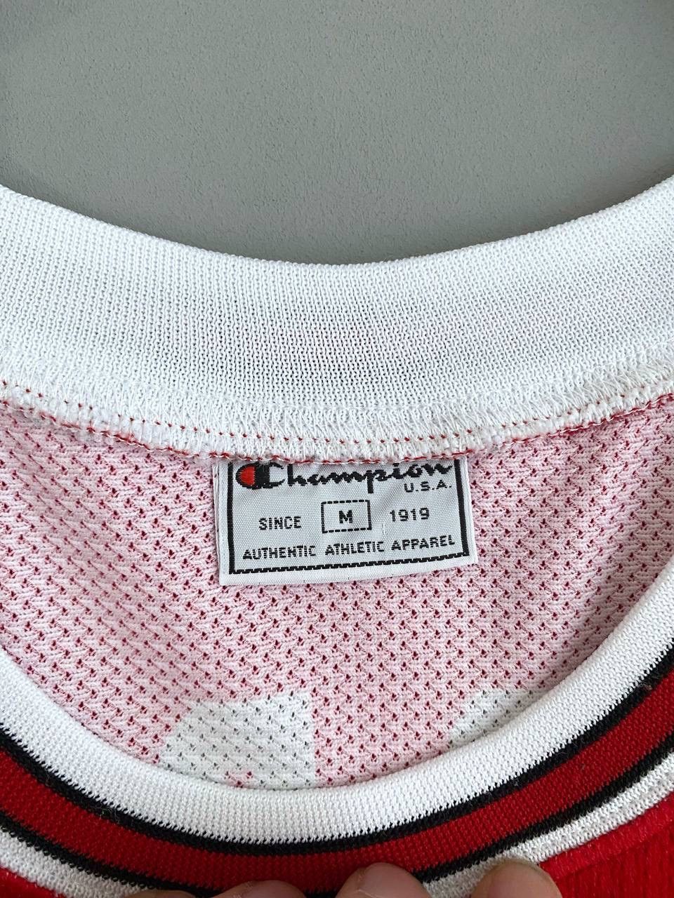 Champion Vintage 90s NBA Basketball Jersey Chicago Bulls #23 JORDAN M Size US M / EU 48-50 / 2 - 16 Thumbnail