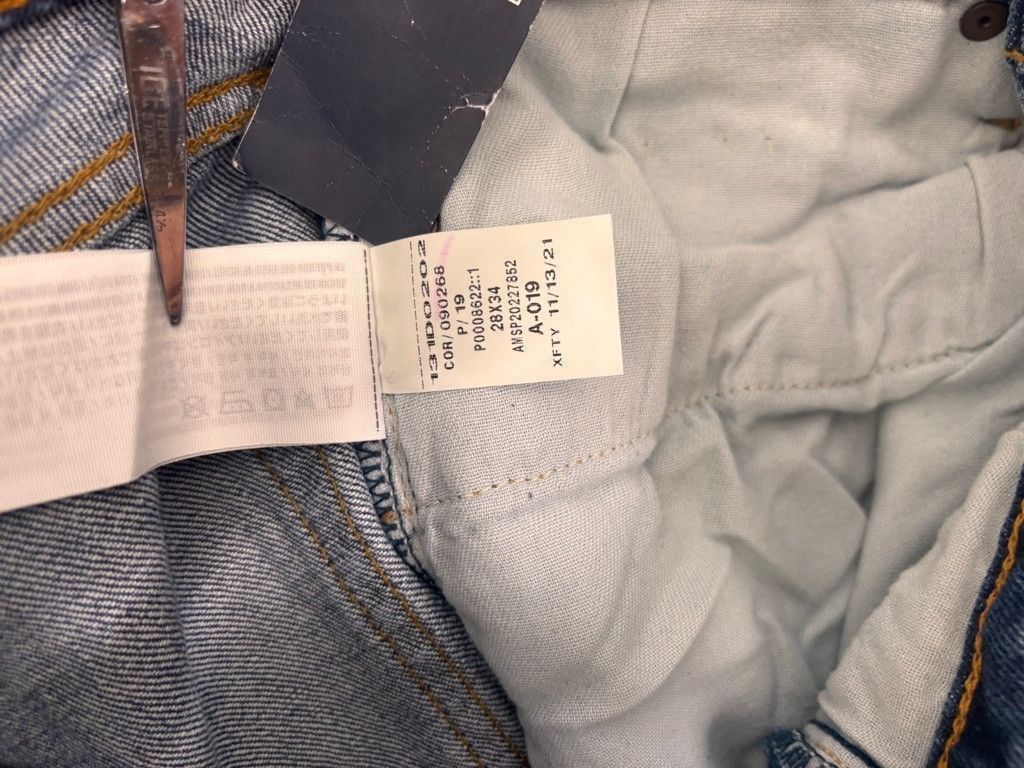 Abercrombie & Fitch Men's Abercrombie & Fitch Jeans, 28x34, Blue Size 28" / US 6 / IT 42 - 13 Thumbnail