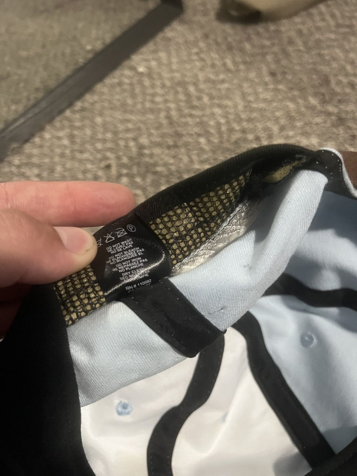 Palace Palace Light Blue Stadium Cap Size ONE SIZE - 5 Thumbnail