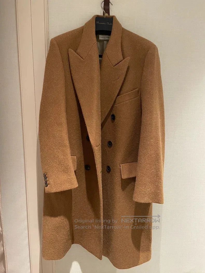 Dries Van Noten Dries van Noten Camel Wool Double. Size US L / EU 52-54 / 3 - 4 Thumbnail