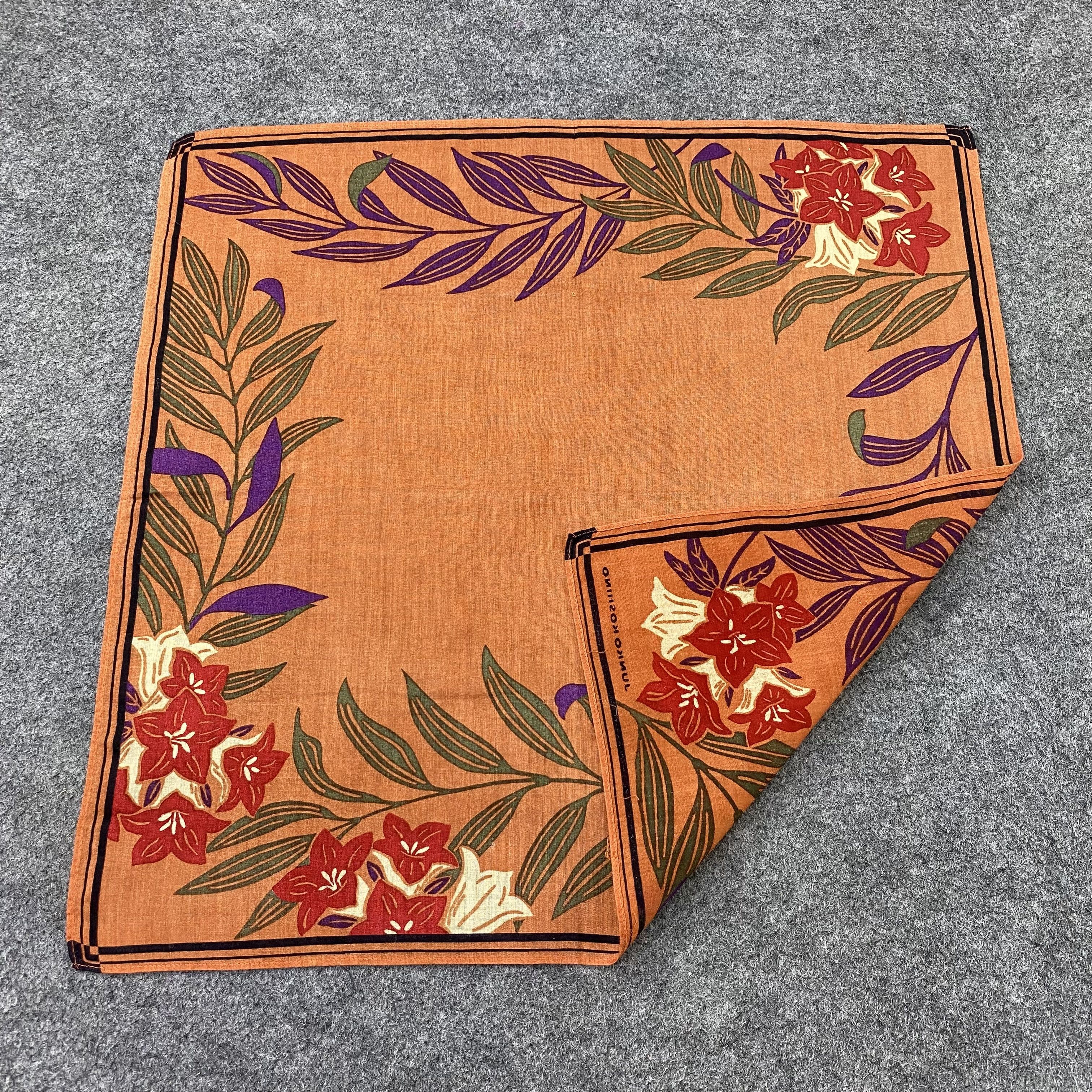 Japanese Brand Junko Koshino Handkerchief / Bandana / Neckerchief-B1345 Size ONE SIZE - 5 Thumbnail