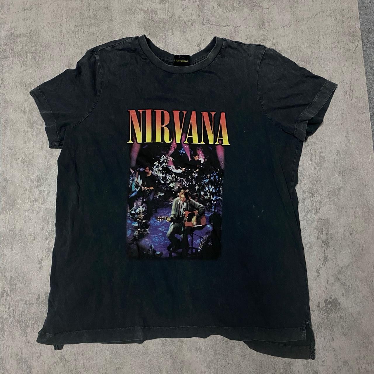 Other Nirvana black cotton t-shirt #grunge Size US S / EU 44-46 / 1 - 1 Thumbnail