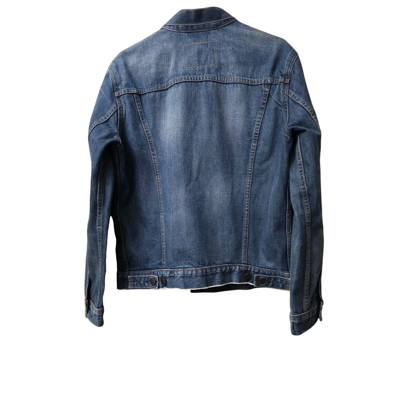Levi's Levis Jacket Trucker Type 3 Modern Button Up Jean Denim Size US M / EU 48-50 / 2 - 3 Thumbnail