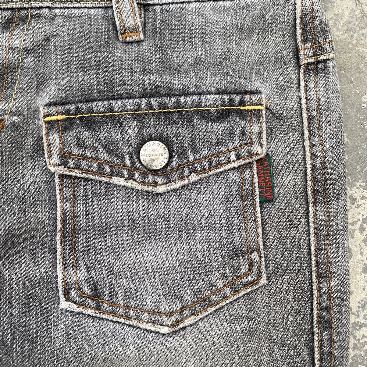 If Six Was Nine KATHARINE HAMNETT Vintage Flare Size 29" - 6 Thumbnail