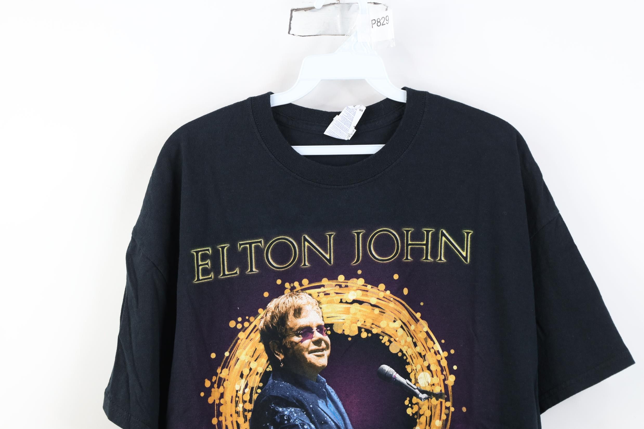 Vintage Vintage Y2K 2015 Tour Elton John Band Short Sleeve T-Shirt Size US XL / EU 56 / 4 - 2 Thumbnail