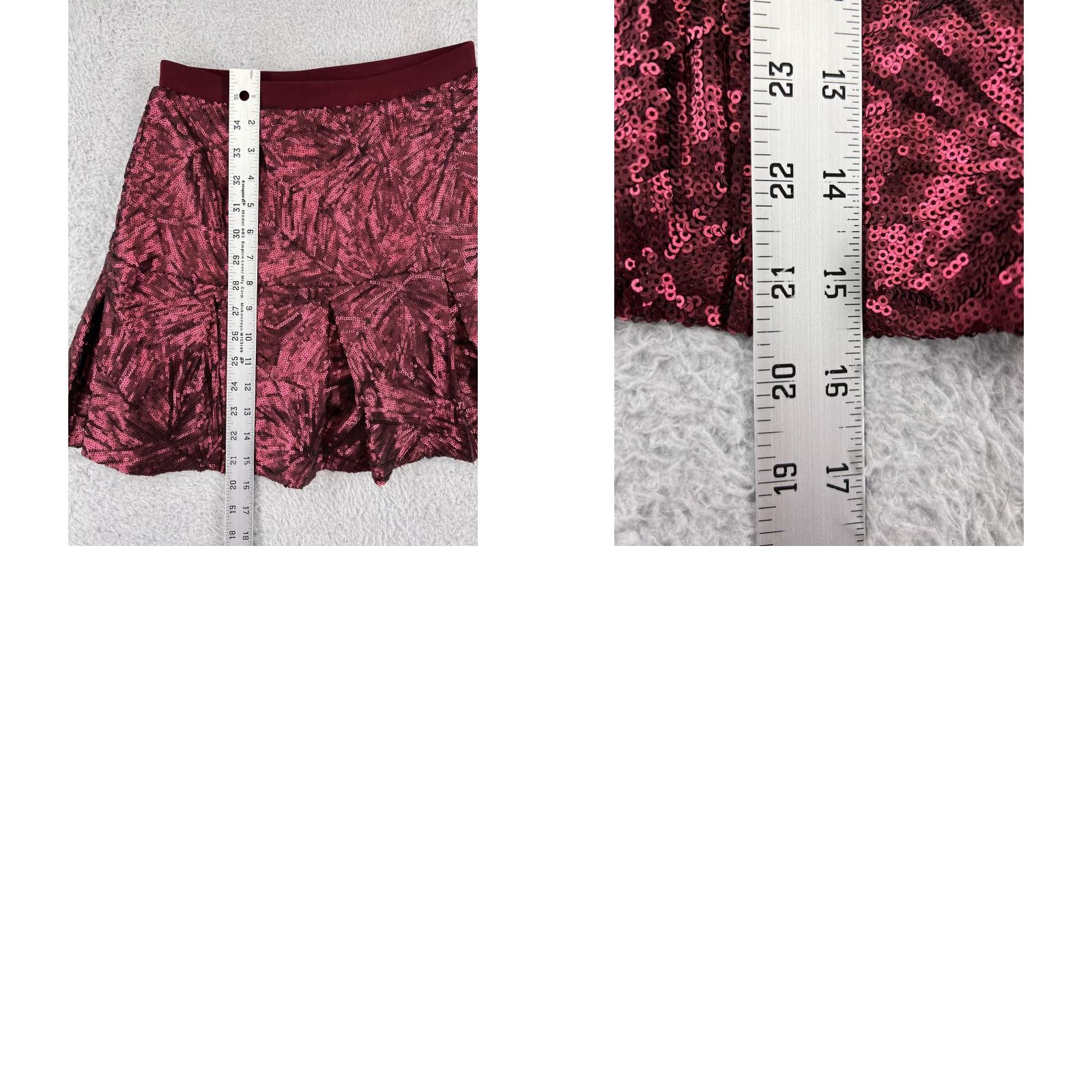 Dress the Population Dress The Population Skirt Women 26 Red Sequin Ruffle Mini Short Knit Polyester Dress The Population Skirt Women 26 Red Sequin Ruffle Mini Short Size 26" / US 2 / IT 38 - 9 Thumbnail