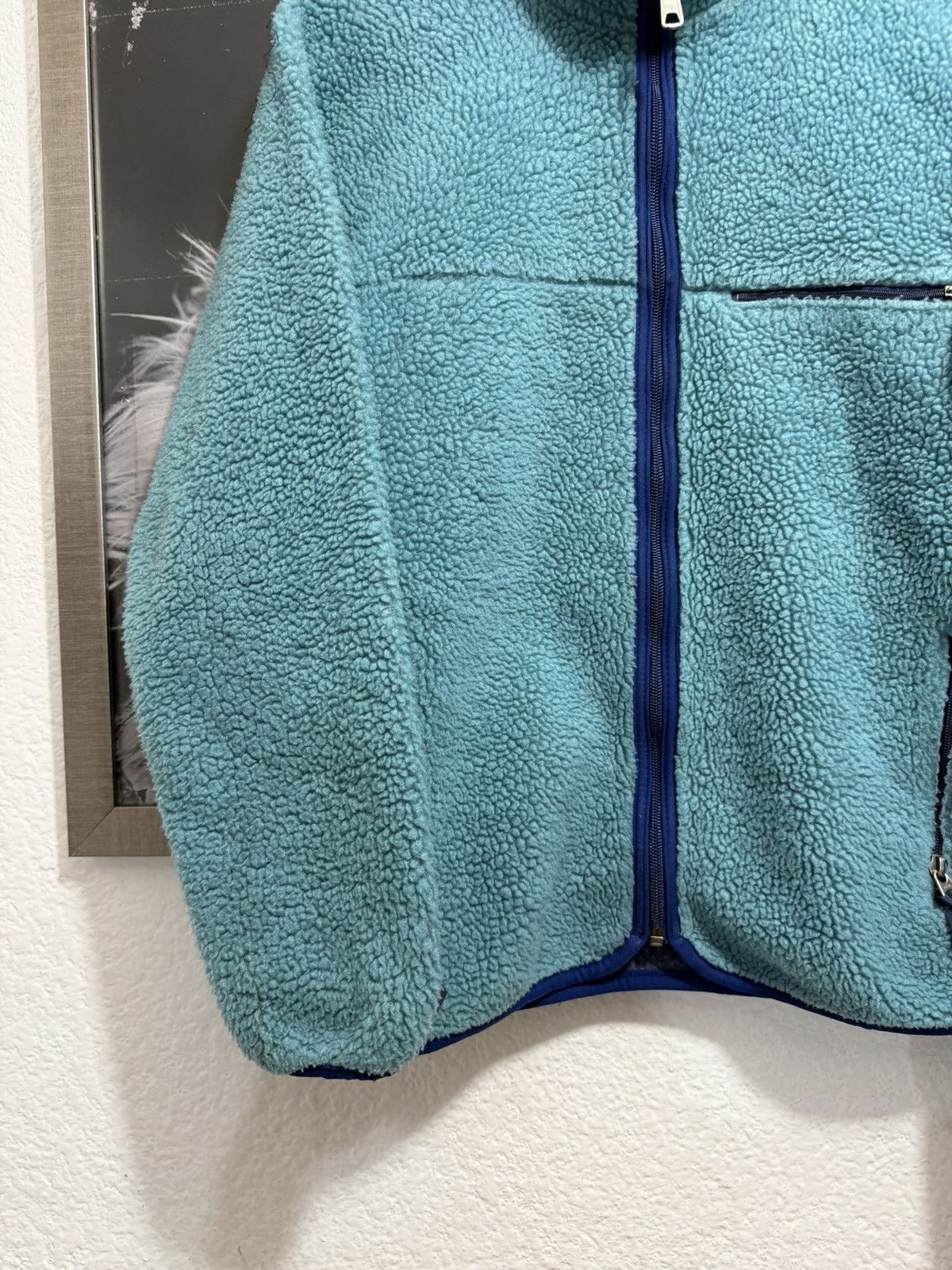 Patagonia PATAGONIA BABY RETRO PILE CARDIGAN 1993 RARE GLACIER BLUE Size US XS / EU 42 / 0 - 4 Thumbnail