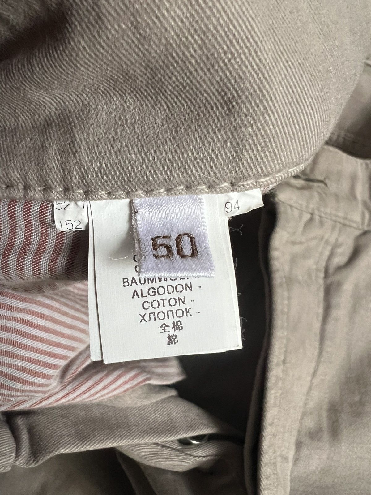 Brunello Cucinelli Soft Cotton Pants 34x32 (IT 50) Size US 32 / EU 48 - 6 Thumbnail