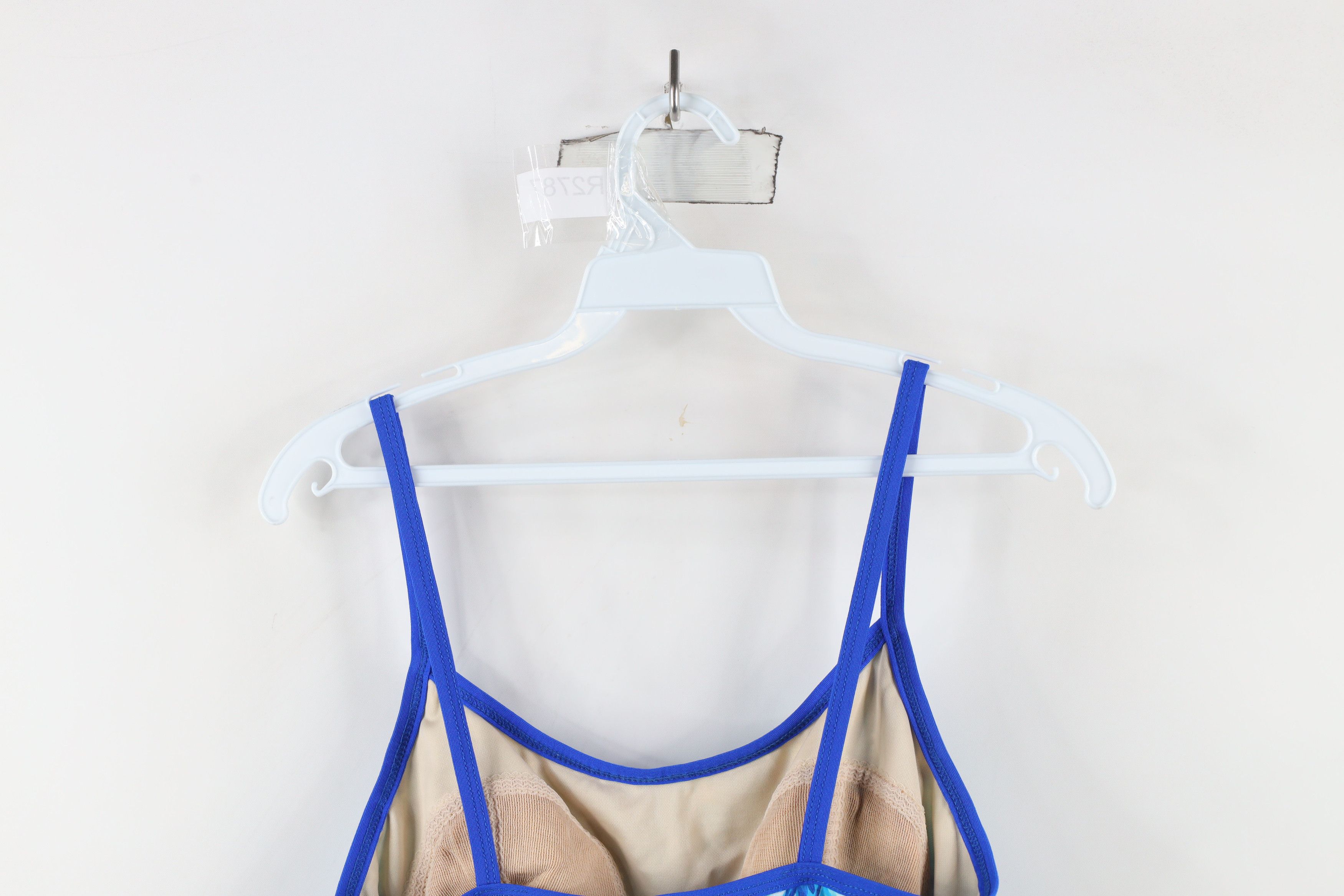 Vintage Vintage 90s Streetwear Flower Floral One Piece Swim Suit Size XXL / US 16-18 / IT 52-54 - 9 Thumbnail