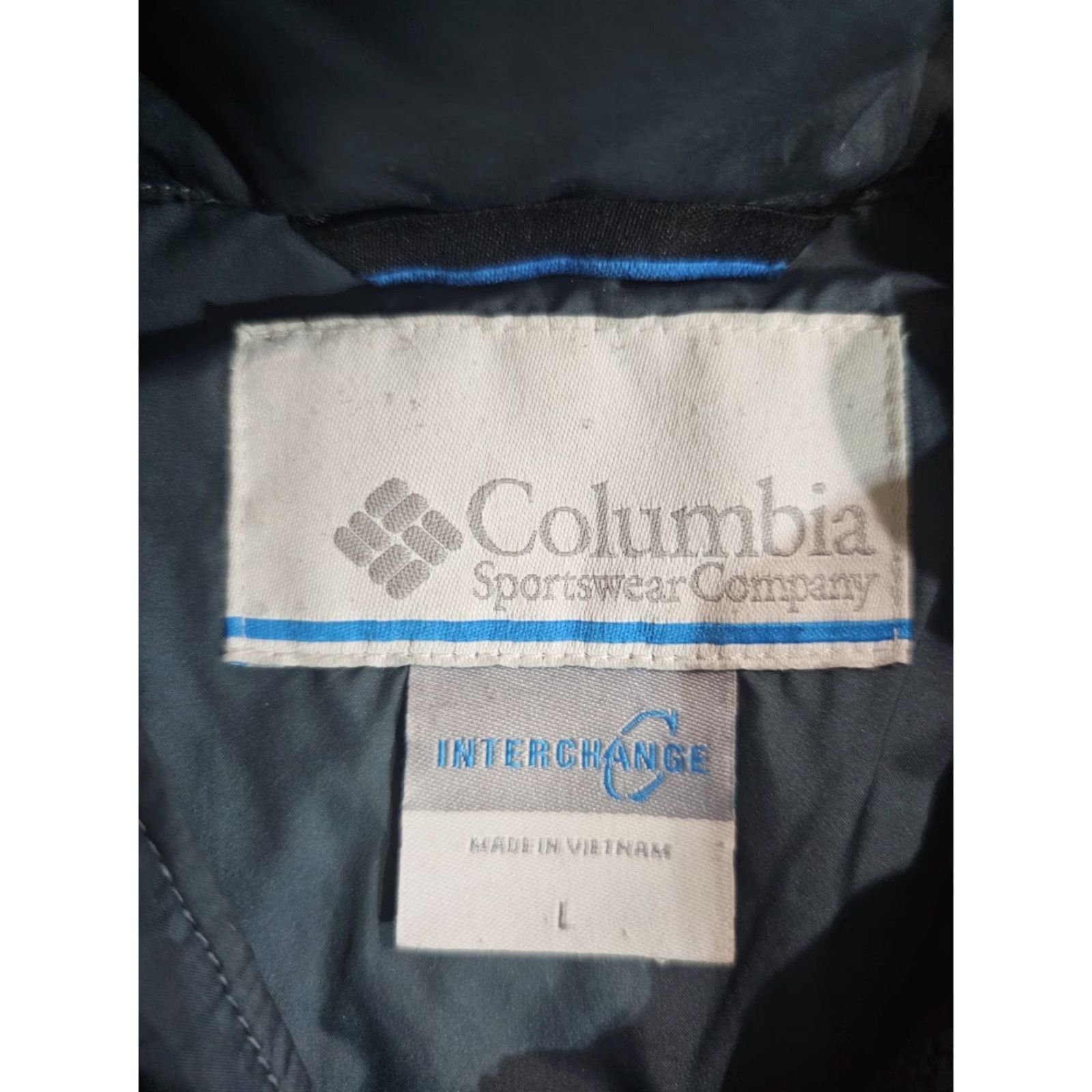 Vintage VINTAGE Columbia Interchange Jacket Mens Lg Winter Full Zip Black/Red Long Sleeve Hooded Size US L / EU 52-54 / 3 - 4 Thumbnail