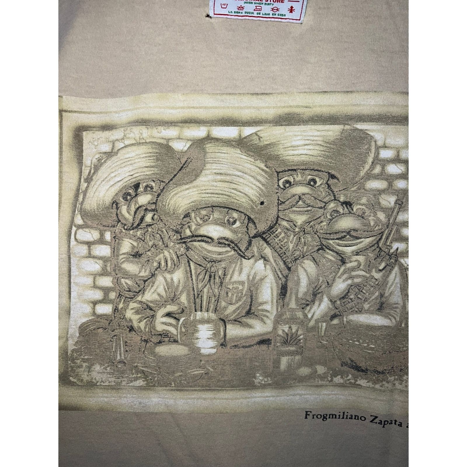 Vintage Vintage Senor Frogs Shirt Frogmiliano Zapata & Crew Stained Size US XL / EU 56 / 4 - 8 Thumbnail