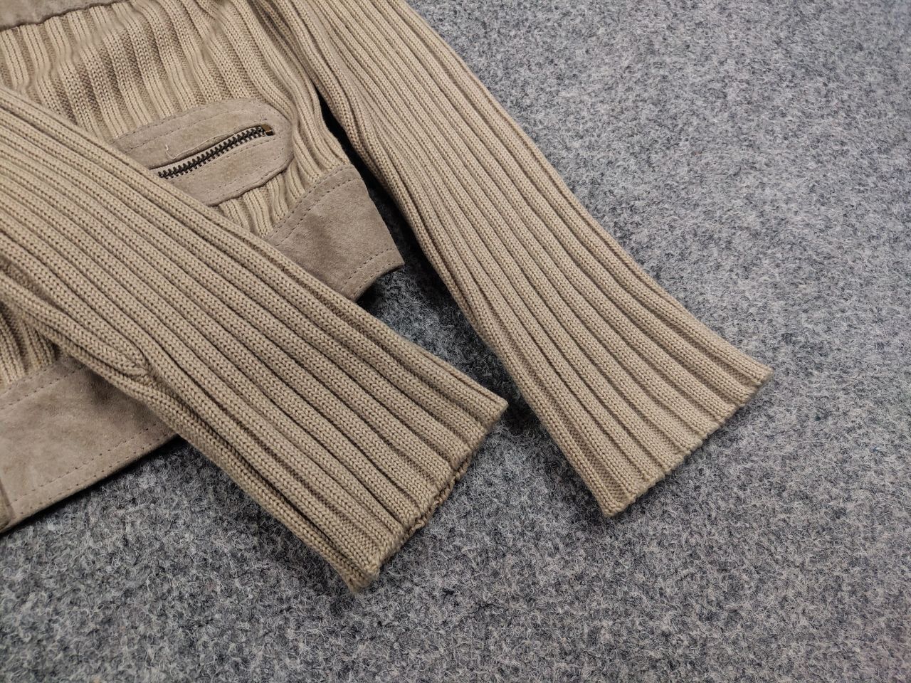 Hysteric Glamour Vtg Japan Hysteric Glamour Yamamoto Style ribbed Zip Sweater Size US S / EU 44-46 / 1 - 10 Thumbnail