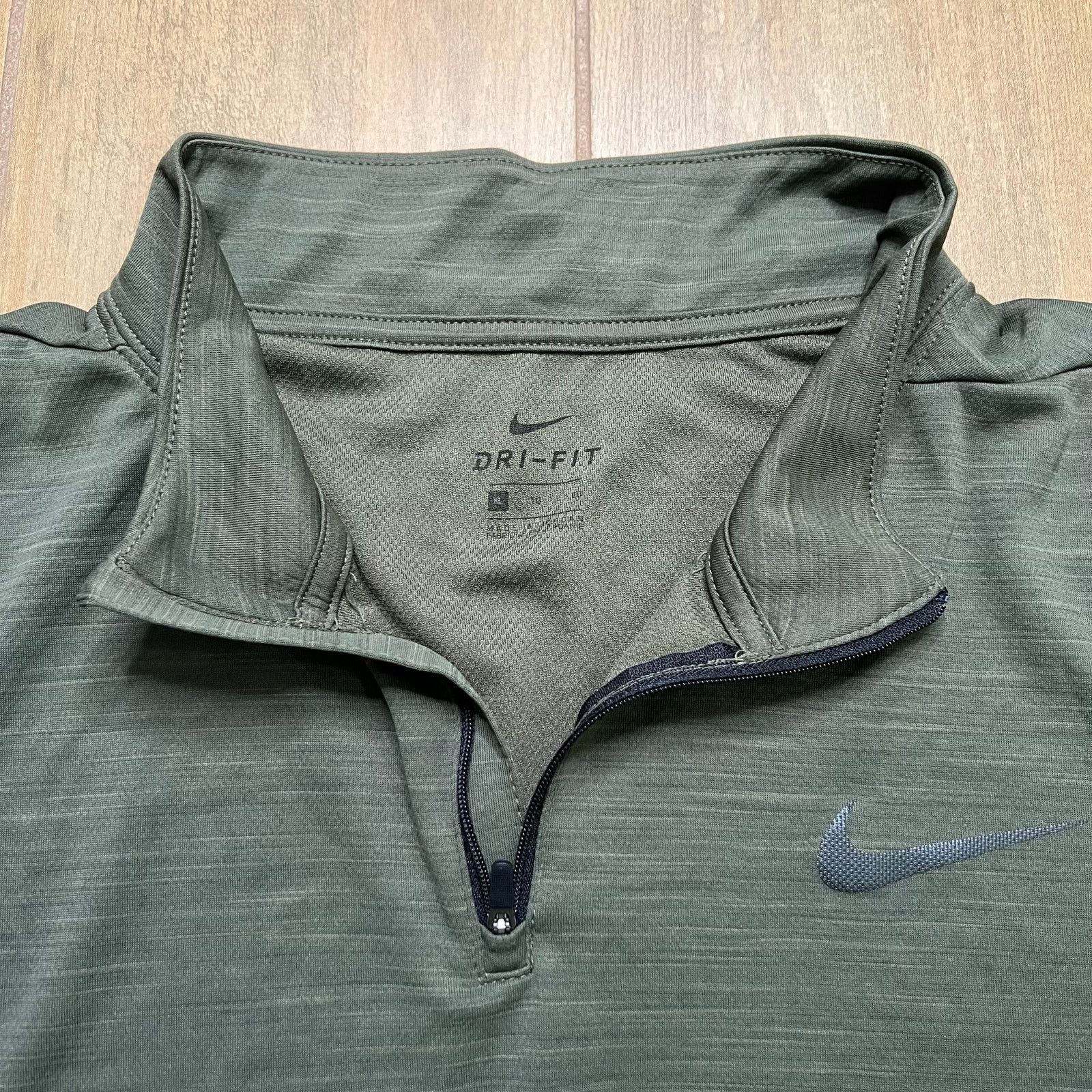 Nike Nike Therma Fit Victory 1/4 Zip pullover Green men Sz XL Size US XL / EU 56 / 4 - 8 Thumbnail