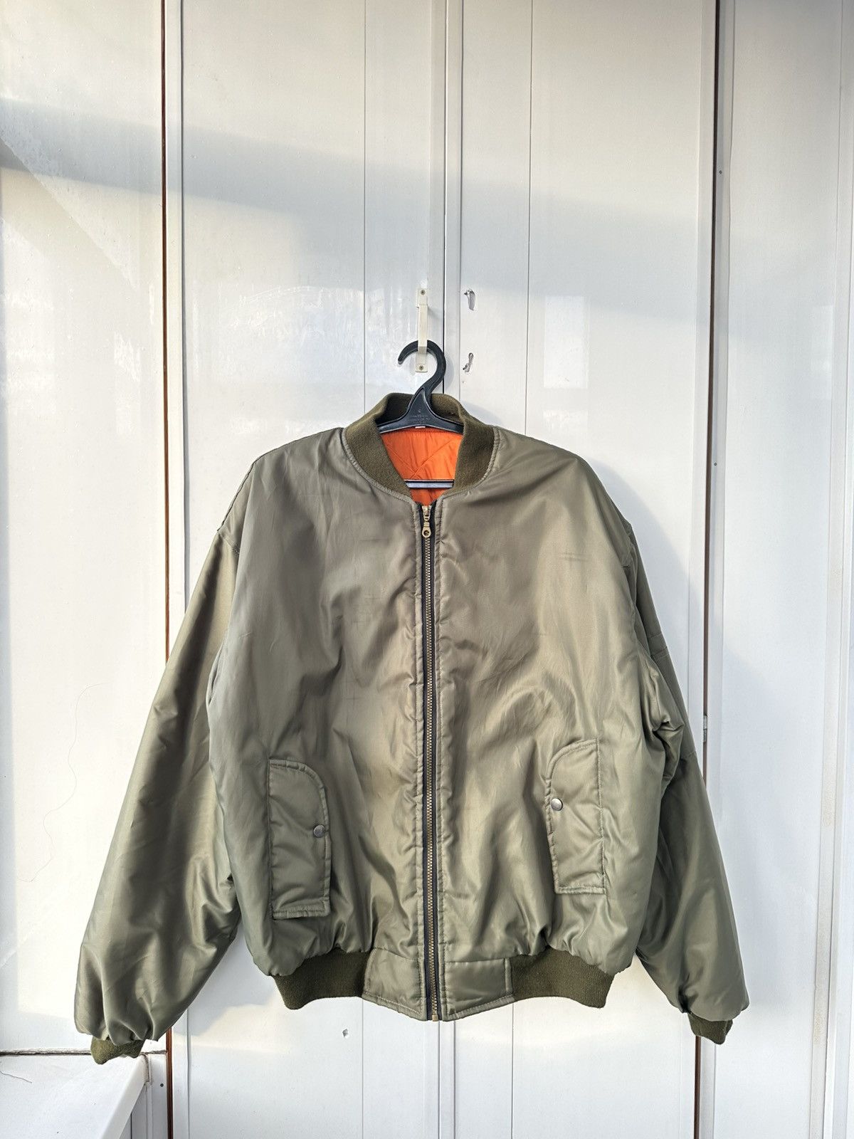 Other Vintage MA-1 Style Overzise Bomber Flyers Jacket Size US XL / EU 56 / 4 - 1 Thumbnail