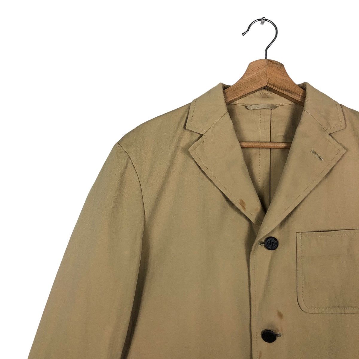 Moschino 🔥Rich Brown - Double Breast Coats Jacket Size US M / EU 48-50 / 2 - 6 Thumbnail