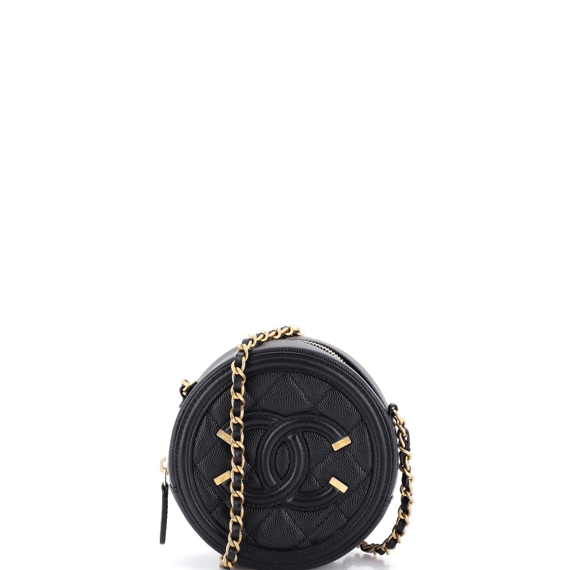 Chanel Filigree Round Clutch with Chain Size ONE SIZE - 1 Thumbnail