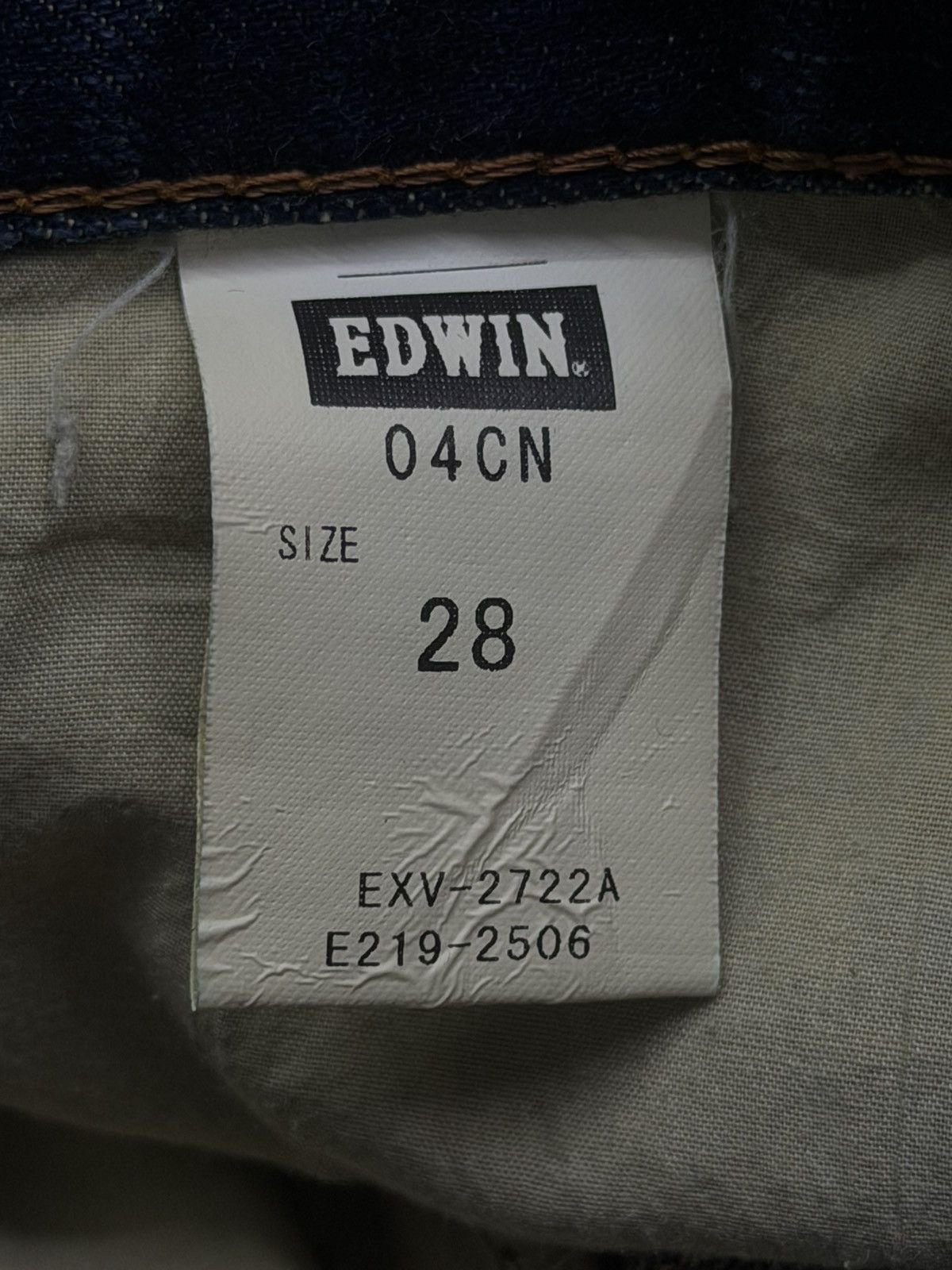 Edwin EDWIN Classic Nouveau Vintage Japan Market Denim Jeans | W30 Size US 30 / EU 46 - 13 Thumbnail