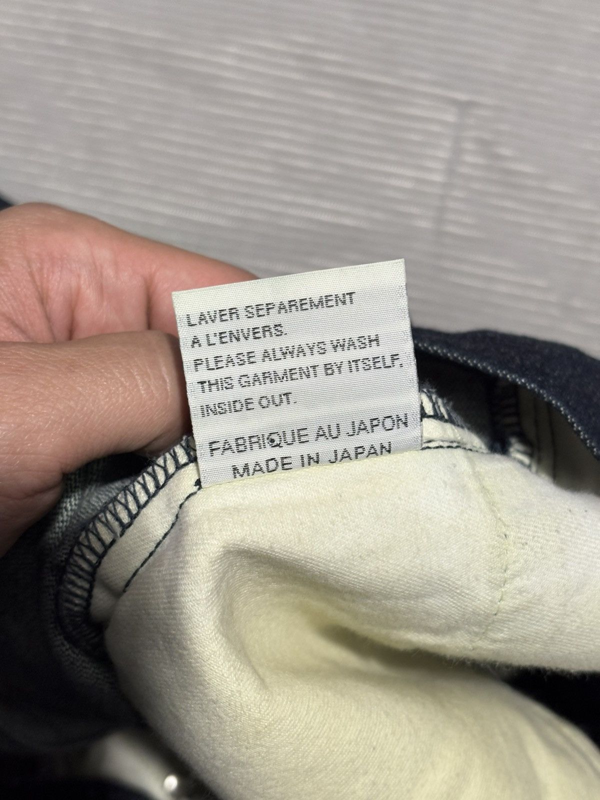 Dior 30x37 Vintage Dior Homme Stacked Skinny Jeans Low Rise denim Size US 30 / EU 46 - 8 Thumbnail