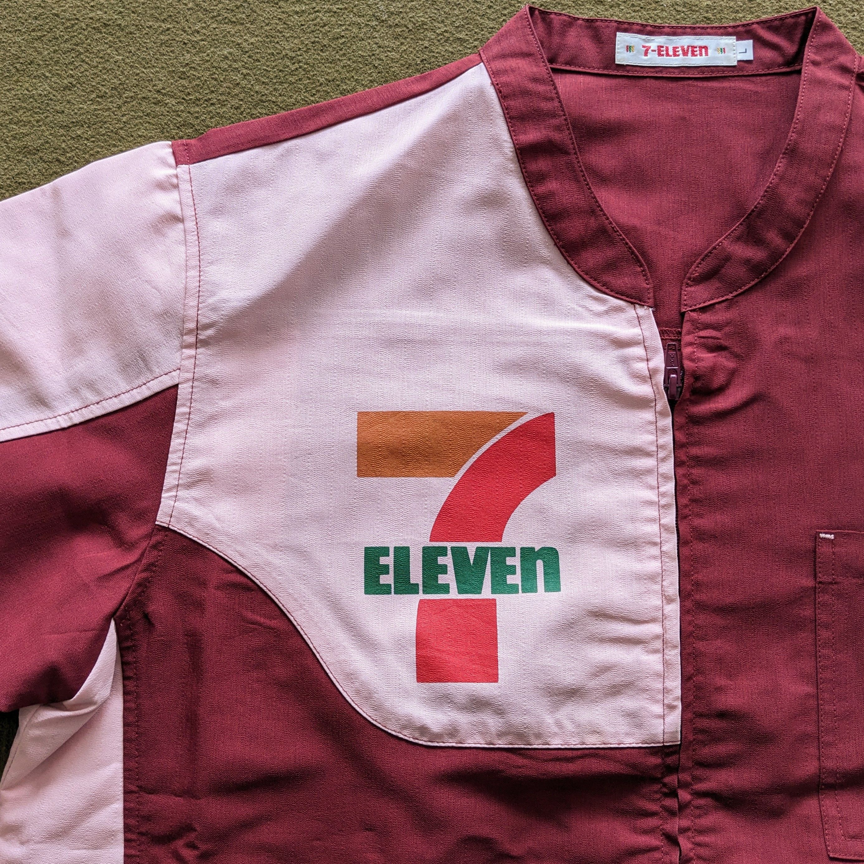 Other Vintage 7 ELEVEN Workers Uniform Jacket Size US L / EU 52-54 / 3 - 2 Thumbnail