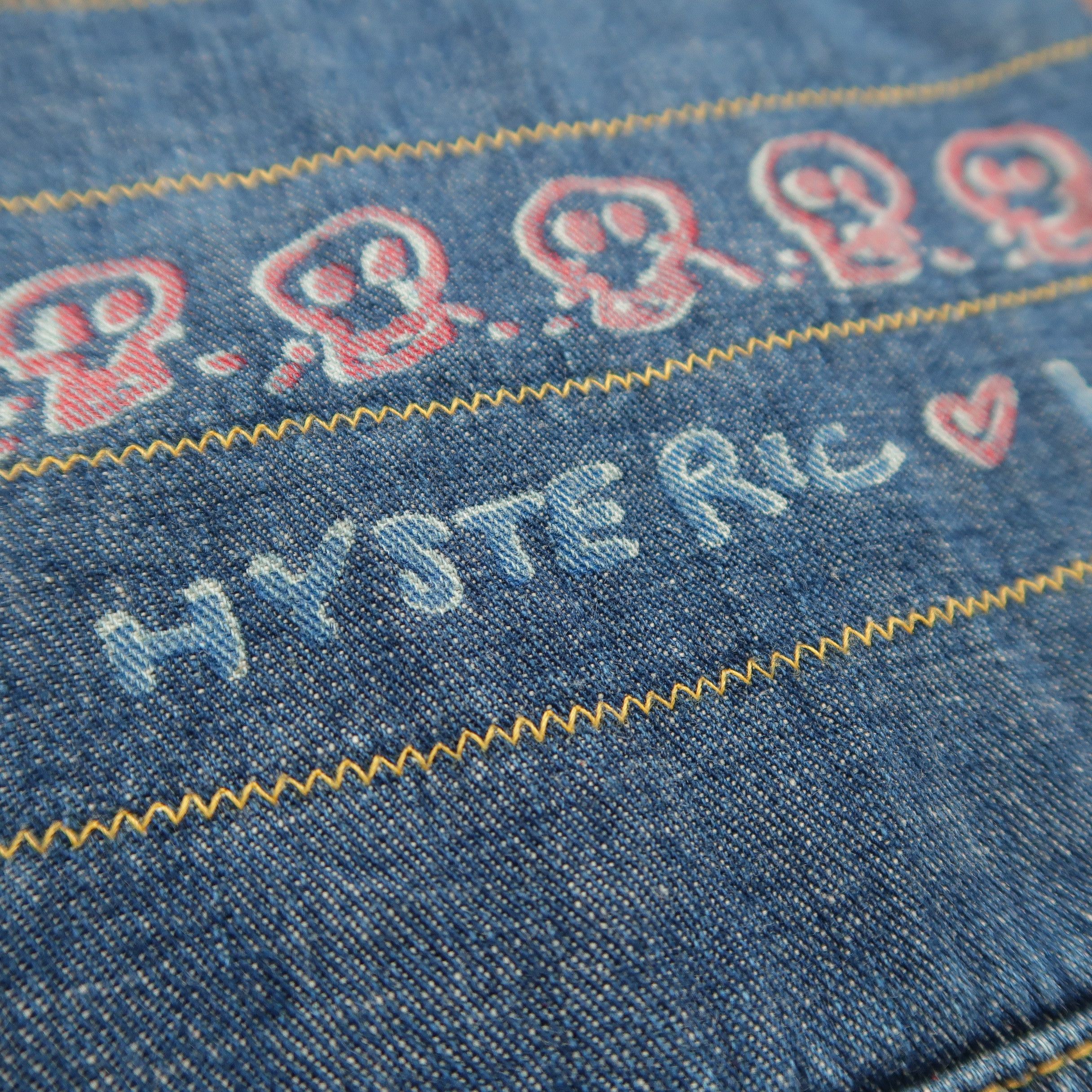 Hysteric Glamour 90s Hysteric Glamour Kinky Hagi Lower Skull Y2K Woman Denim Size US 30 / EU 46 - 16 Thumbnail