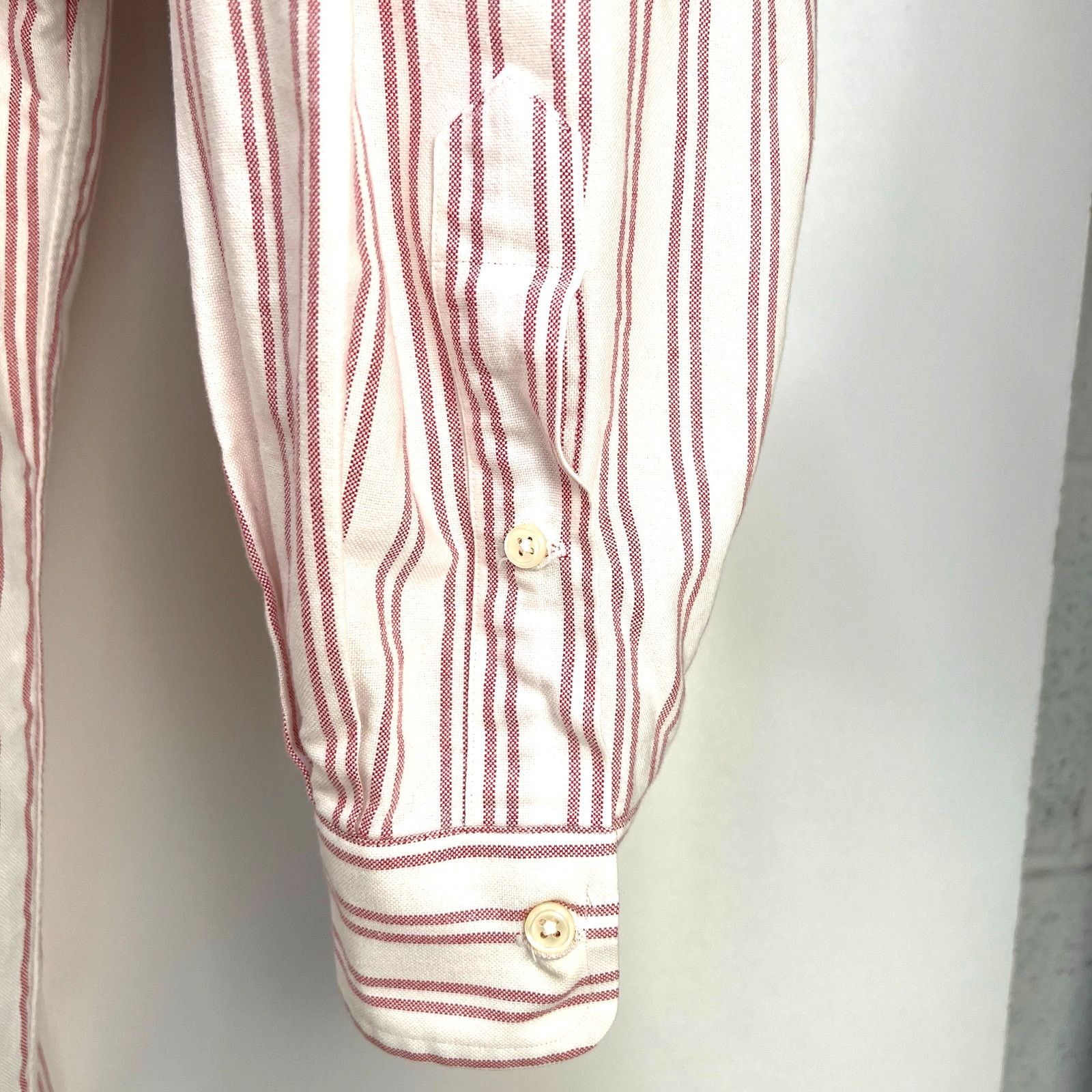 Ralph Lauren × Vintage Vintage Ralph Lauren Yarmouth Stripe Button Down Shirt Size US L / EU 52-54 / 3 - 6 Thumbnail