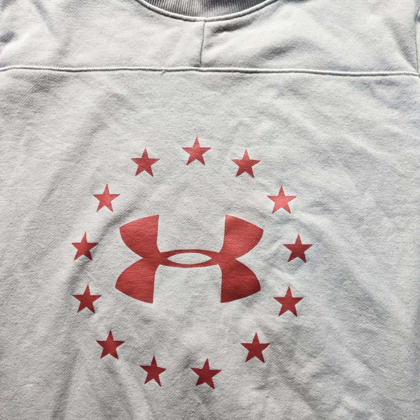 Under Armour Under Armour Sweatshirt Gray Pullover Women's S Small Size Pullover Sweatshirt, Activewear, Polyester, Long Sleeve, Casual, 90s? Size S / US 4 / IT 40 - 2 Thumbnail