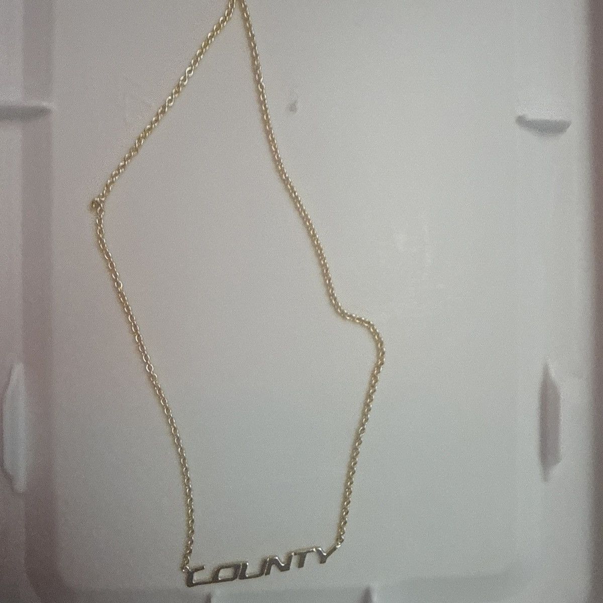 Marcelo Burlon Marcelo Burlón Gold “County” Necklace Size ONE SIZE - 1 Thumbnail