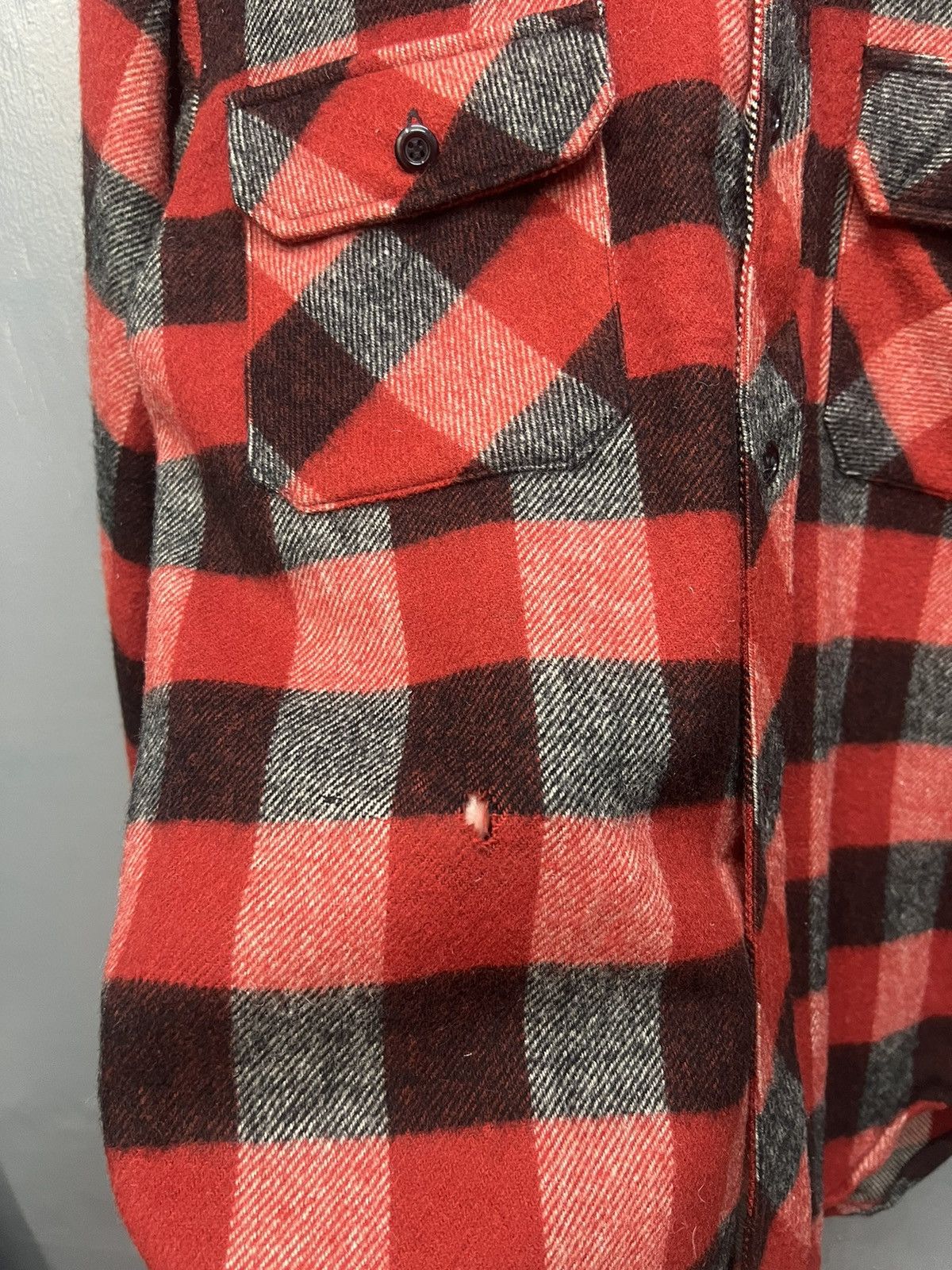 Flannel Vintage Descente Flannel Plaid Red Size US M / EU 48-50 / 2 - 7 Thumbnail