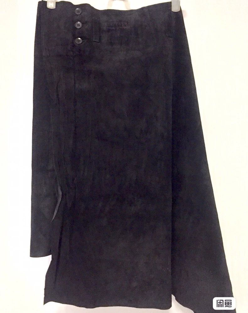 Y's Y's Rare Leather Skirt Size 25" / US 0 / IT 36 - 4 Thumbnail
