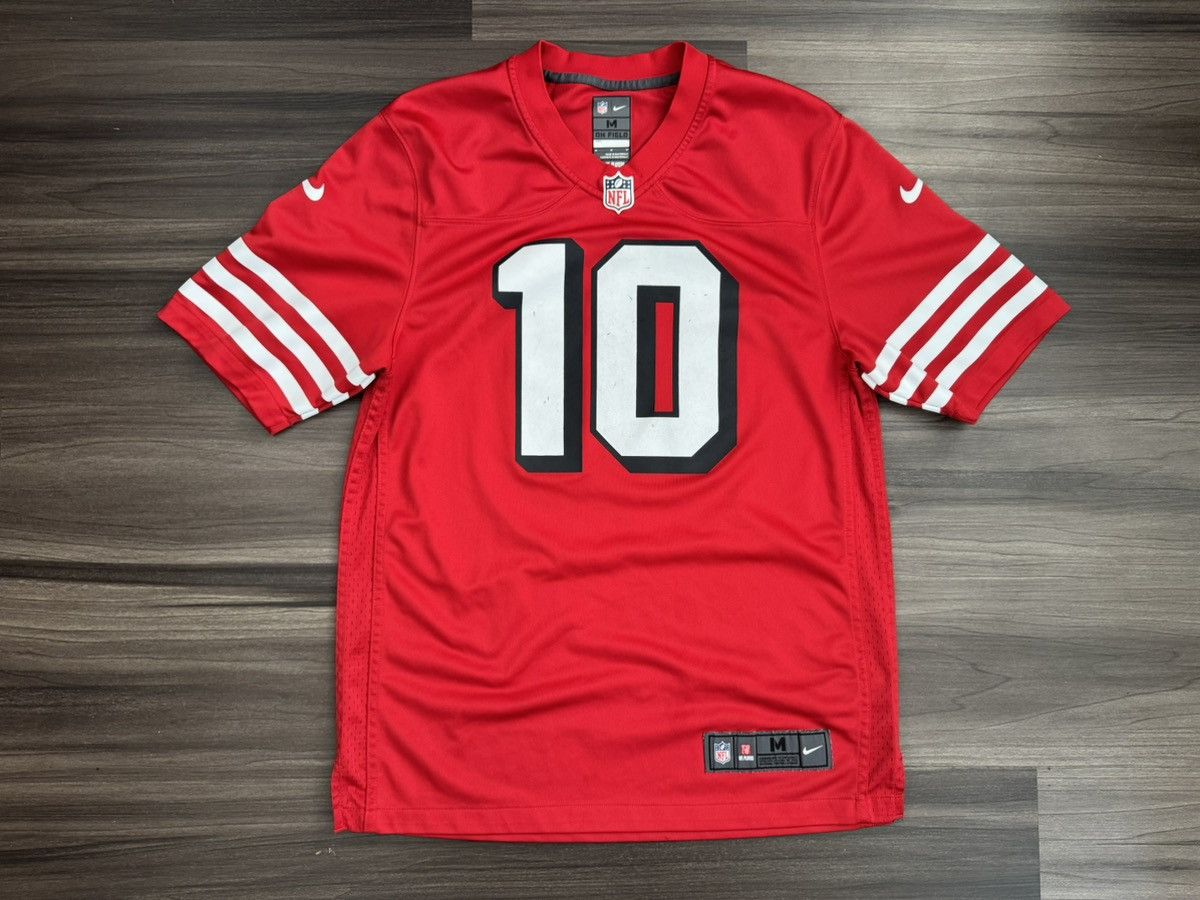 Nike San Francisco 49ers Jimmy Garoppolo #10 NFL On Field Jersey Size US M / EU 48-50 / 2 - 1 Thumbnail