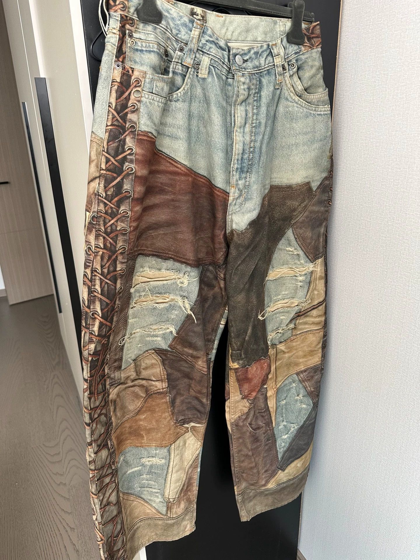 Acne Studios Acne Studios 3D Print Jeans 46 Size US 30 / EU 46 - 1 Thumbnail