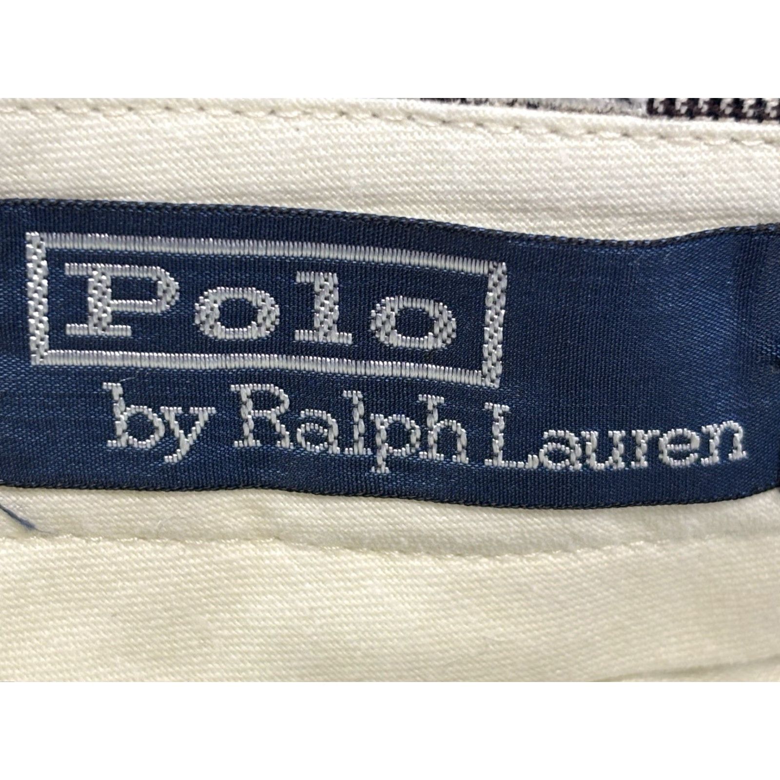 Polo Ralph Lauren VTG Polo Ralph Lauren Pants Men 38x30 Cuffed Pleated Glen Plaid USA Dress Pants 90s Preppy Straight Inseam 30 in Brown Cotton Shirt? Size US M / EU 48-50 / 2 - 6 Thumbnail