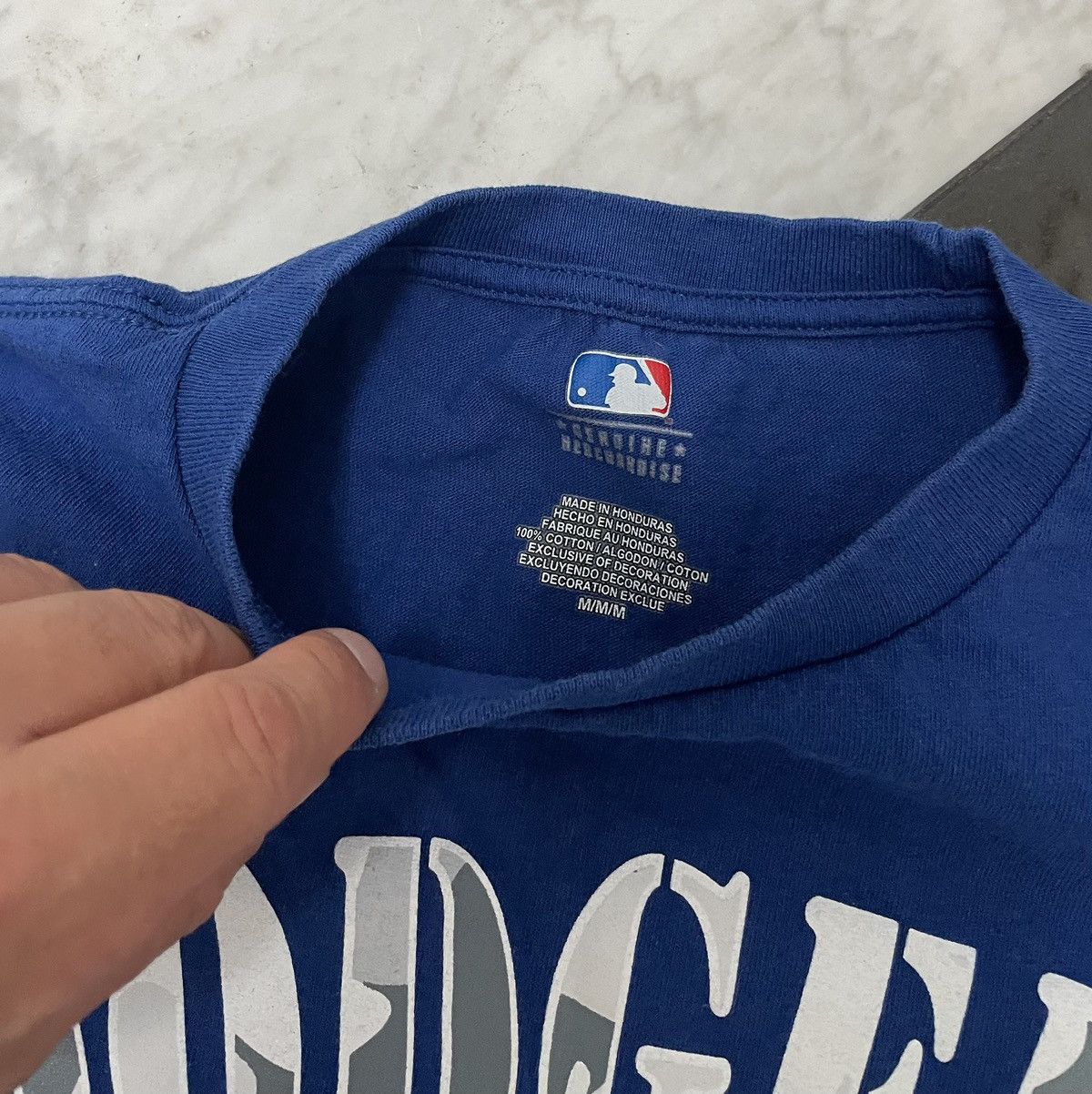 MLB 🔥 Vintage Dodgers T-shirt Size US M / EU 48-50 / 2 - 2 Thumbnail
