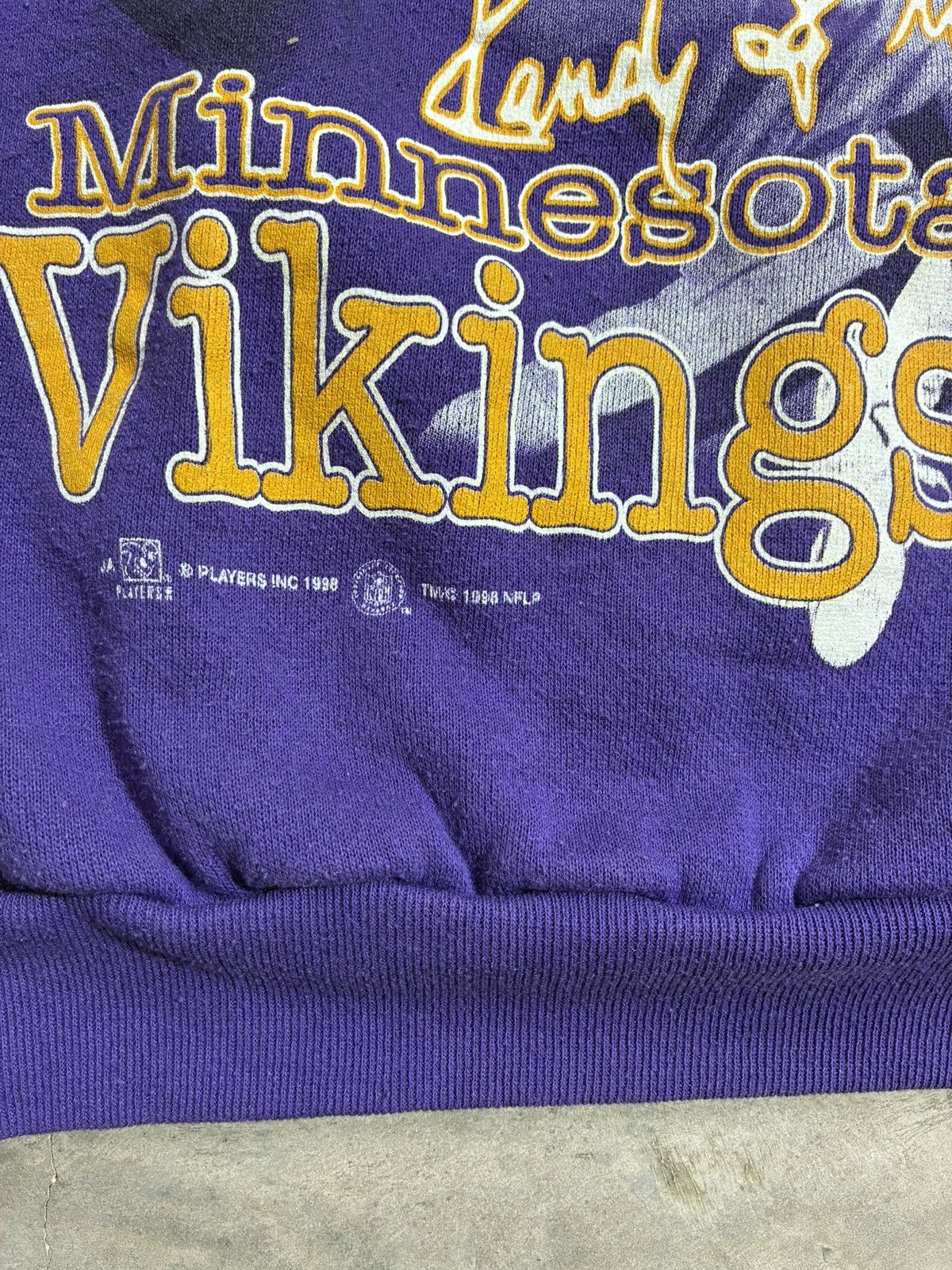 Tultex Tultex Minnesota Vikings Randy Moss Crewneck Sweatshirt 90s Size US M / EU 48-50 / 2 - 5 Thumbnail