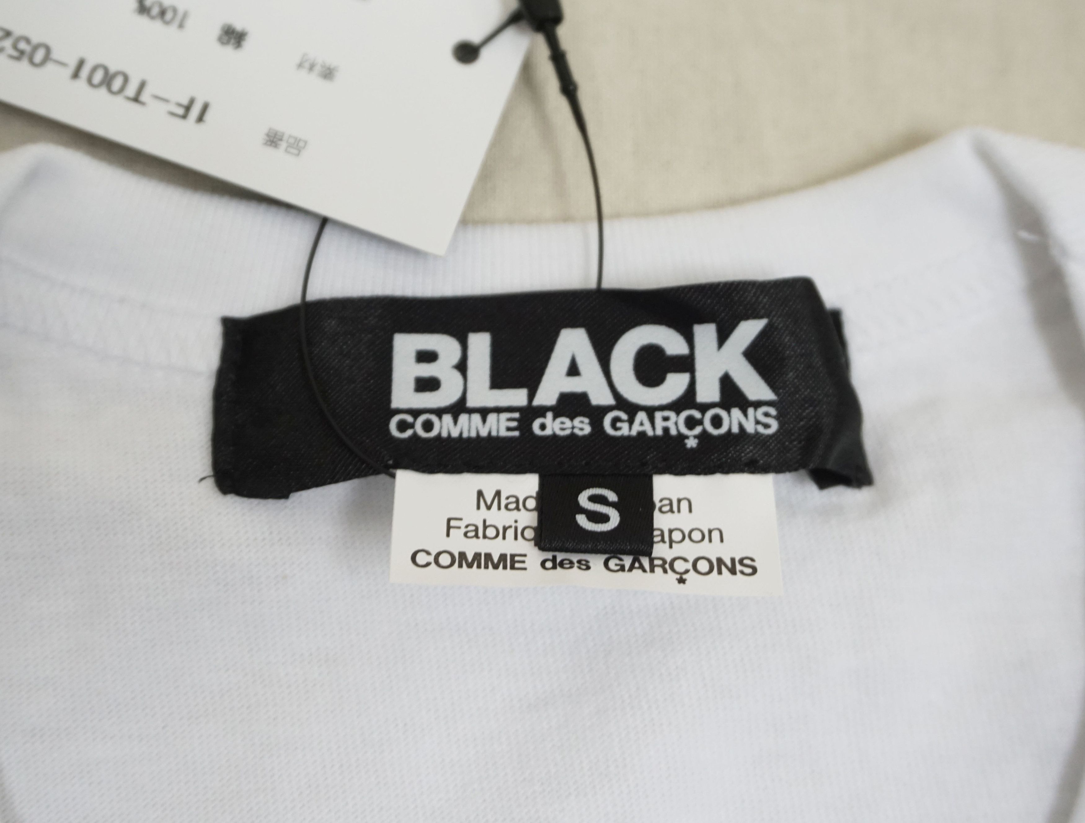 Comme des Garcons × Japanese Brand Comme des Garcons "Black" T-shirt Size S / US 4 / IT 40 - 5 Thumbnail
