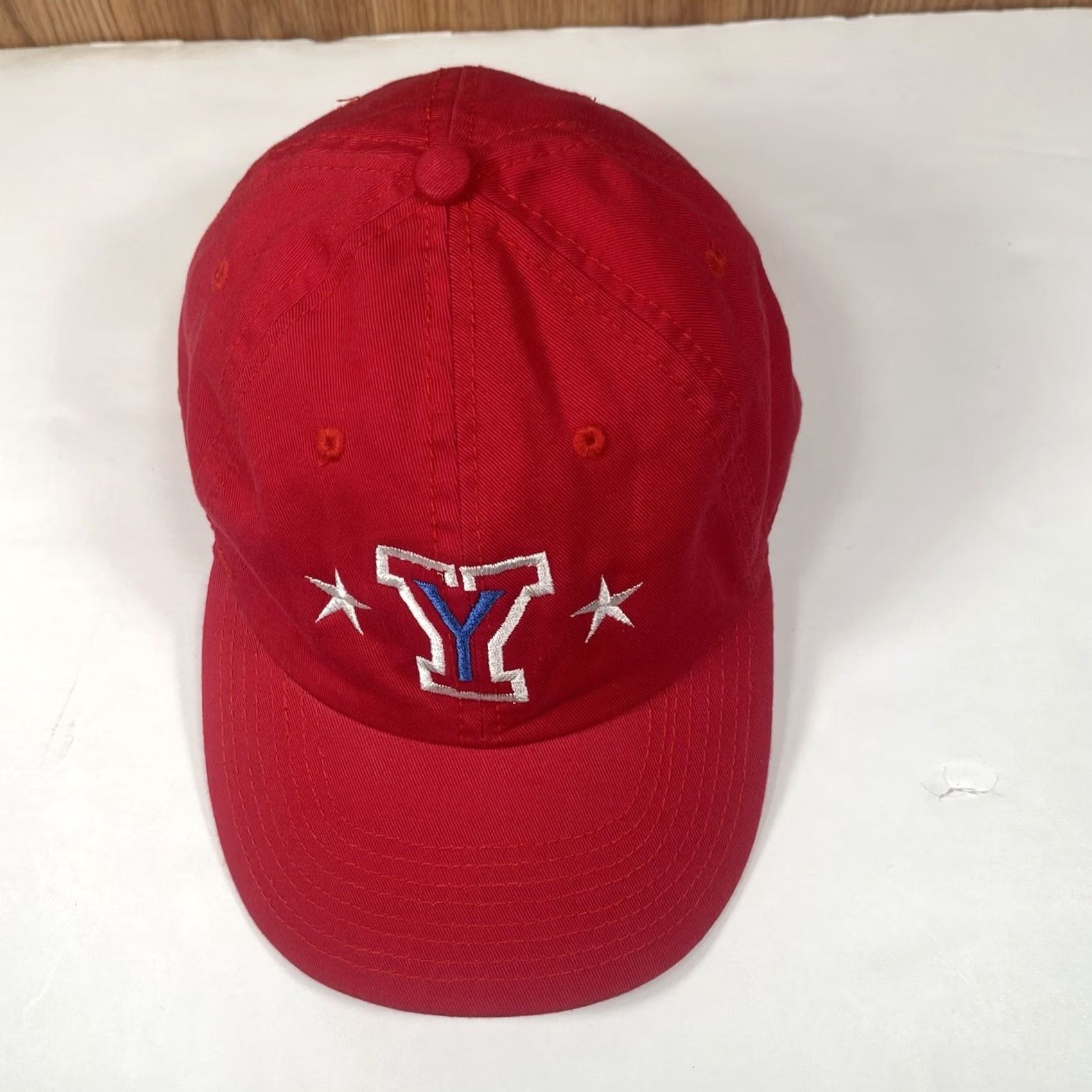Vintage KNP Adult Adjustable StrapBack Baseball HatCap All Star Embroidered Classic Logo Red Size ONE SIZE - 2 Thumbnail