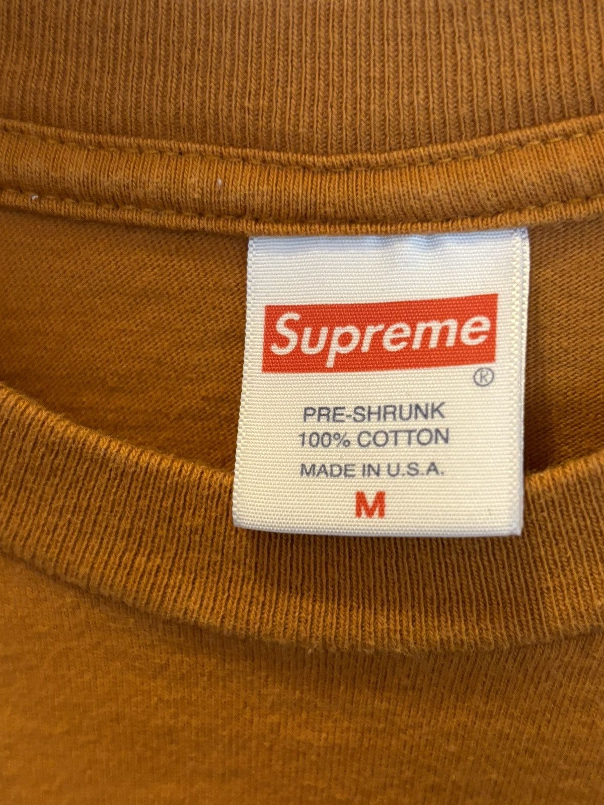 Supreme Supreme Alien Tee Burnt Orange Size Medium Size US M / EU 48-50 / 2 - 3 Thumbnail