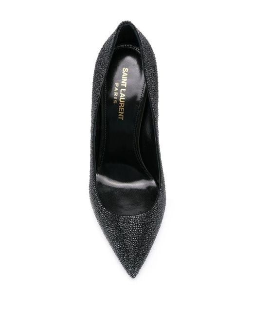 Saint Laurent Paris o1b1hav110924 Pumps in Black Size US 6 / IT 36 - 2 Thumbnail