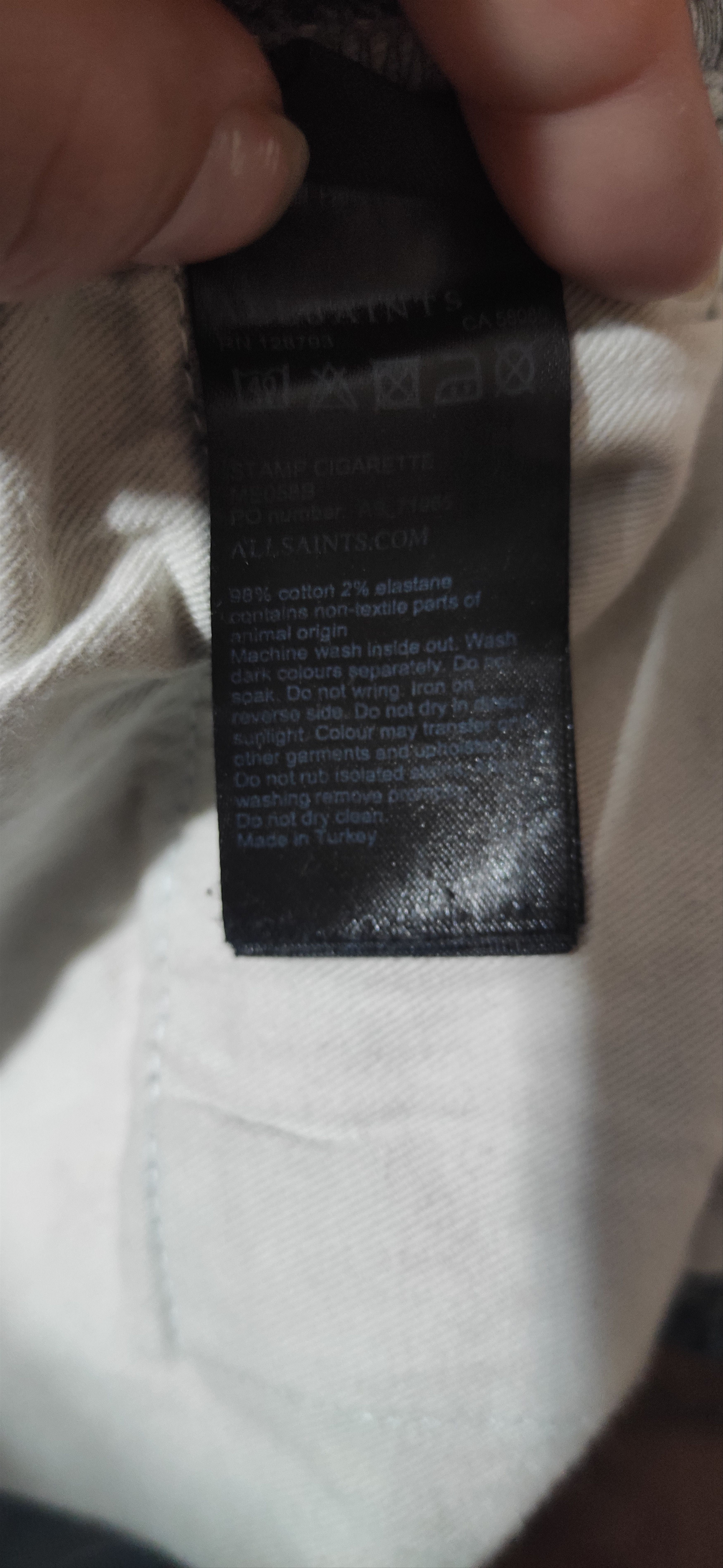 Allsaints The women's jeans Allsaints Size 30" / US 8 / IT 44 - 8 Thumbnail