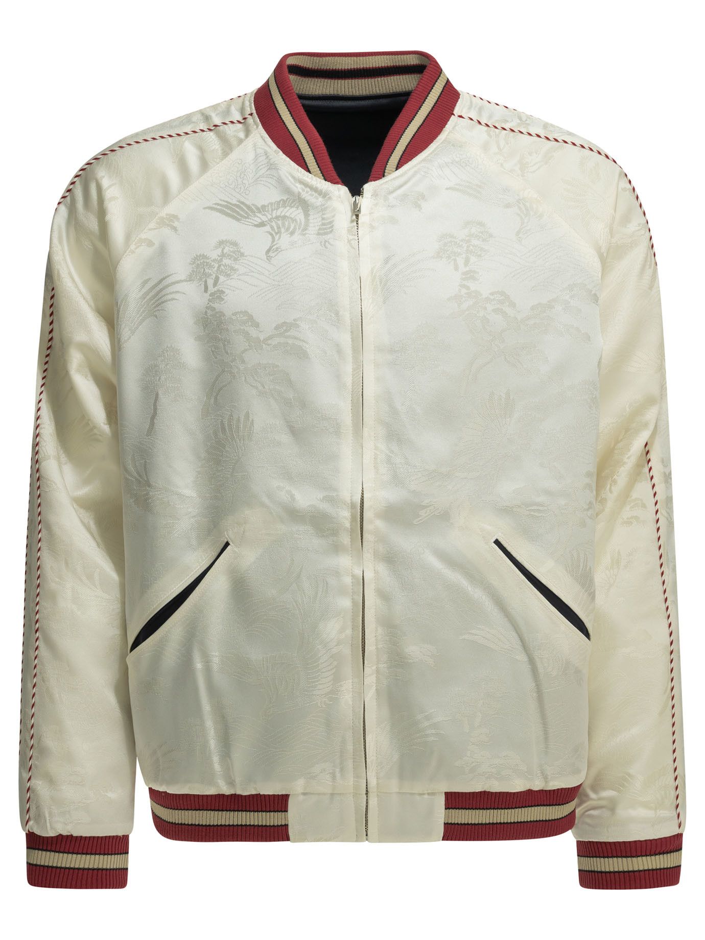 Beams Plus Beams Plus Oriental Reversible Bomber Jacket tag size M Men - USA Duties Paid Size US M / EU 48-50 / 2 - 1 Thumbnail