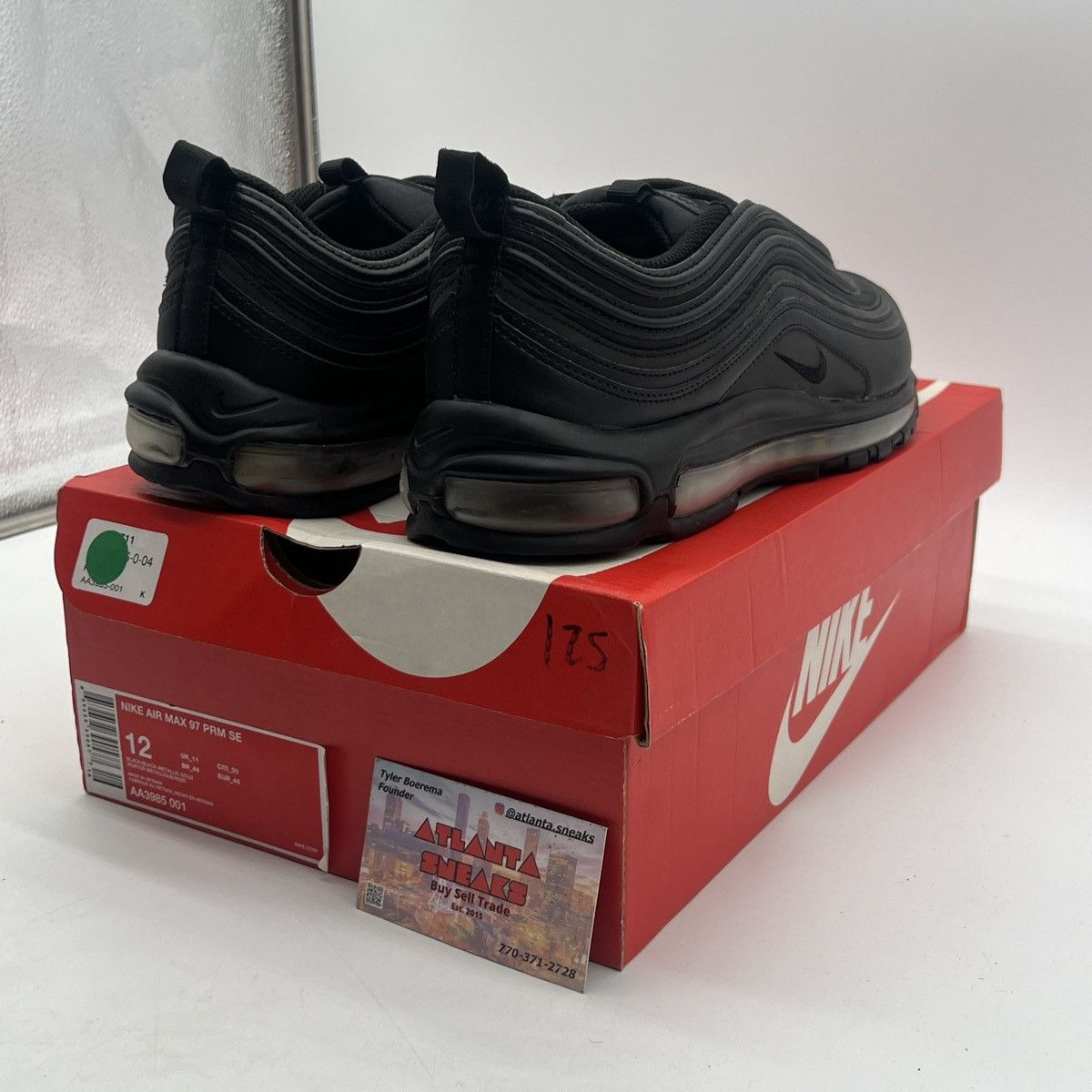 Nike Air max 97 reflective Size US 12 / EU 45 - 5 Thumbnail