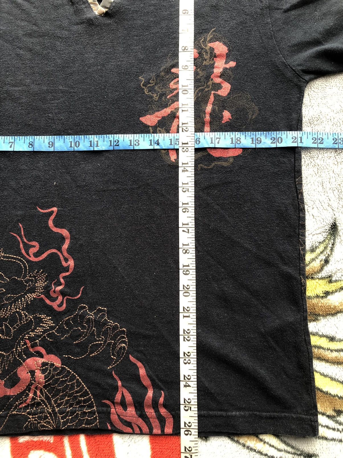 Other Vintage Japanese Beaumont Carr Sukajan Dragon Shirt Tee Size US L / EU 52-54 / 3 - 9 Thumbnail