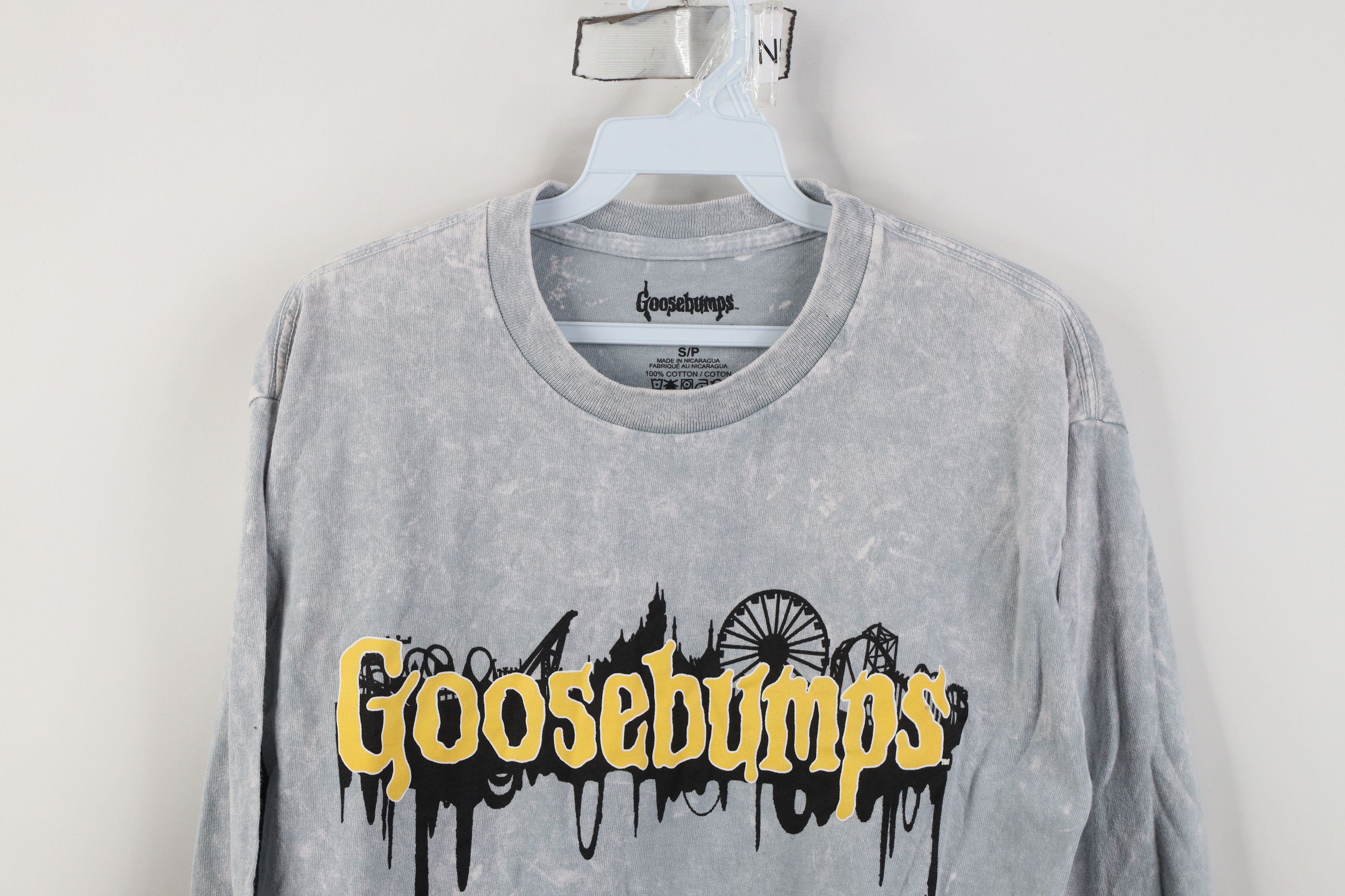 Vintage Deadstock Y2K Goosebumps Wash Horrorland Long Sleeve T-Shirt Size US S / EU 44-46 / 1 - 2 Thumbnail