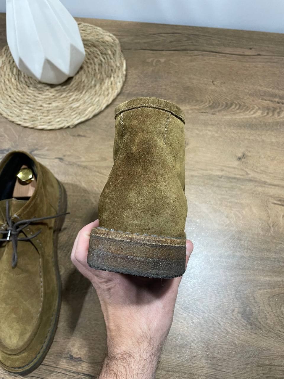 Other UIt Ormeda hand made italy mens suede ancle boots Size US 11 / EU 44 - 11 Thumbnail