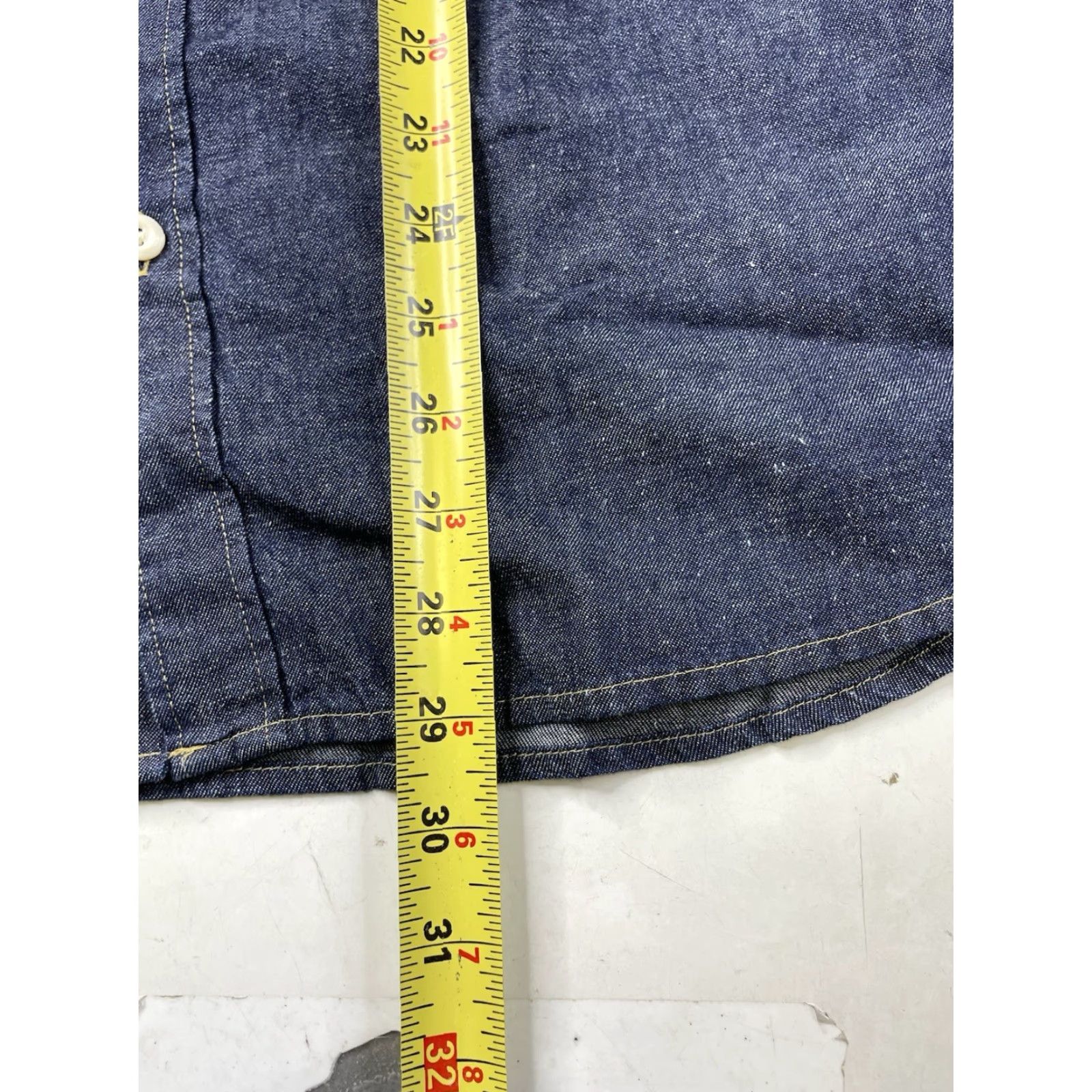 Levi's Levi's Levis Jackson The Worker Shirt Men S Relaxed Denim Cotton Hemp Button-Up Cowboy Western Casual Workwear Size US S / EU 44-46 / 1 - 7 Thumbnail