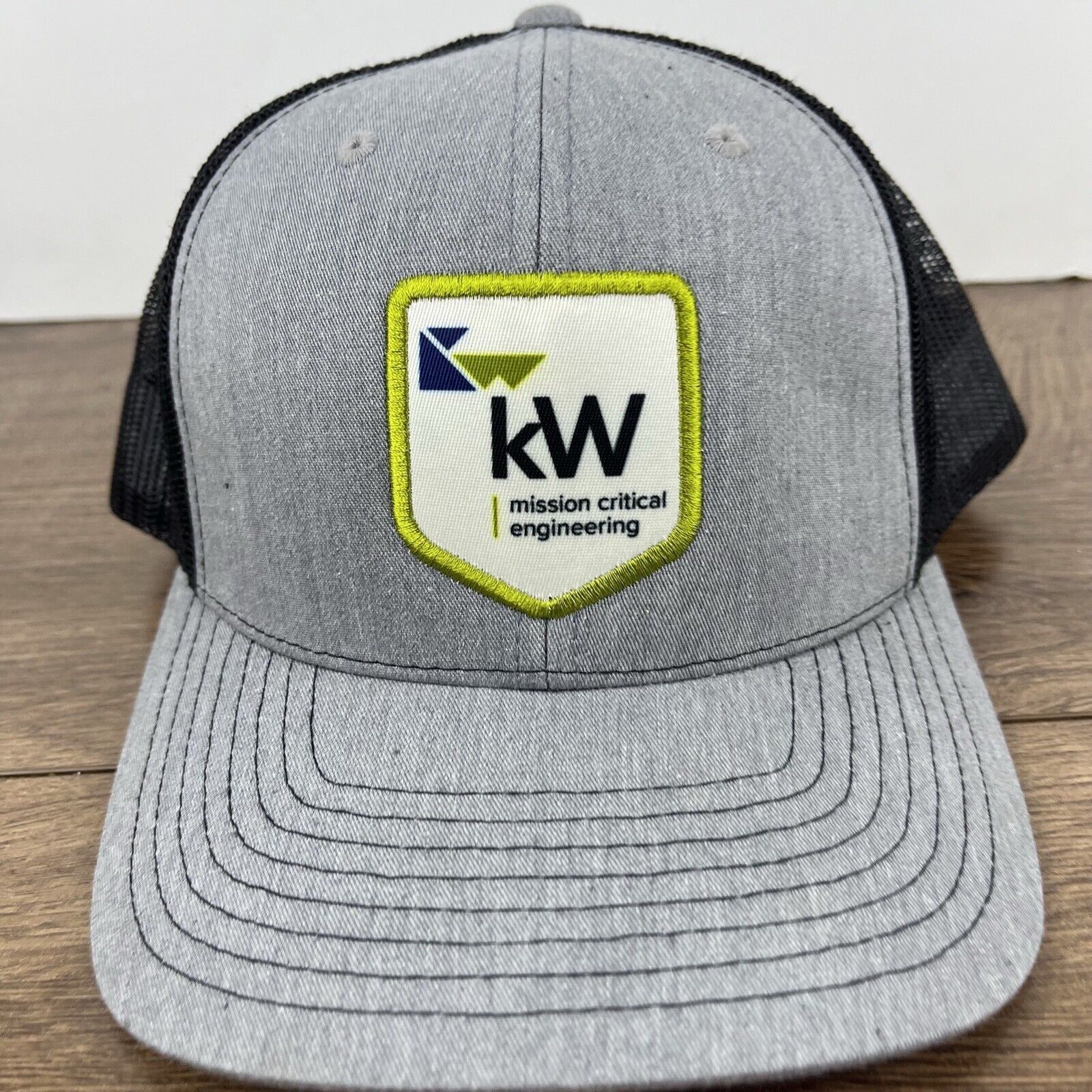 Other KW Mission Critical Engineering Snapback Hat Gray Hat Adjust Size ONE SIZE - 7 Thumbnail