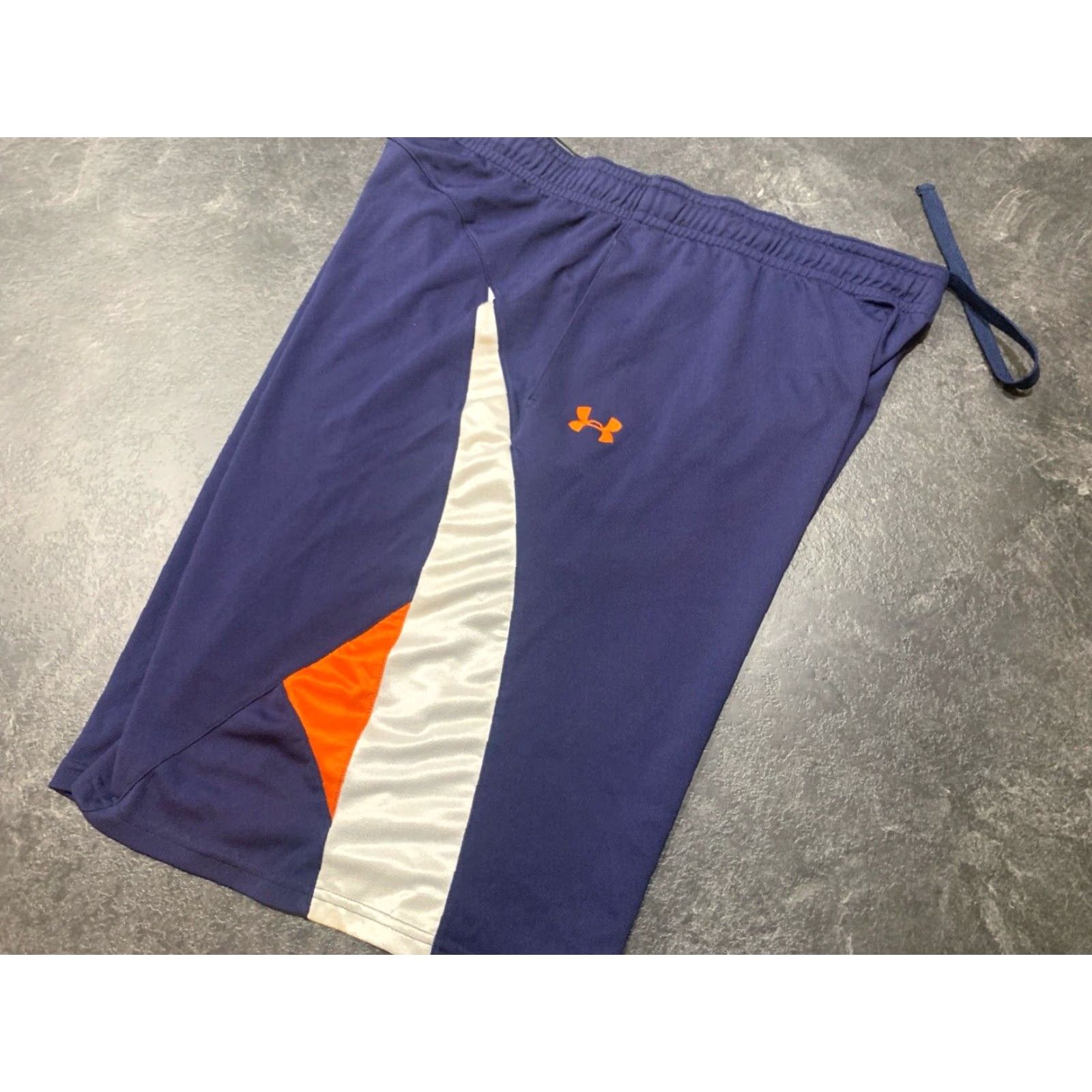 Under Armour Under Armour Basketball Shorts Mens 2XL XXL Blue Loose Athletic Active Outdoor Size US 39 - 4 Thumbnail