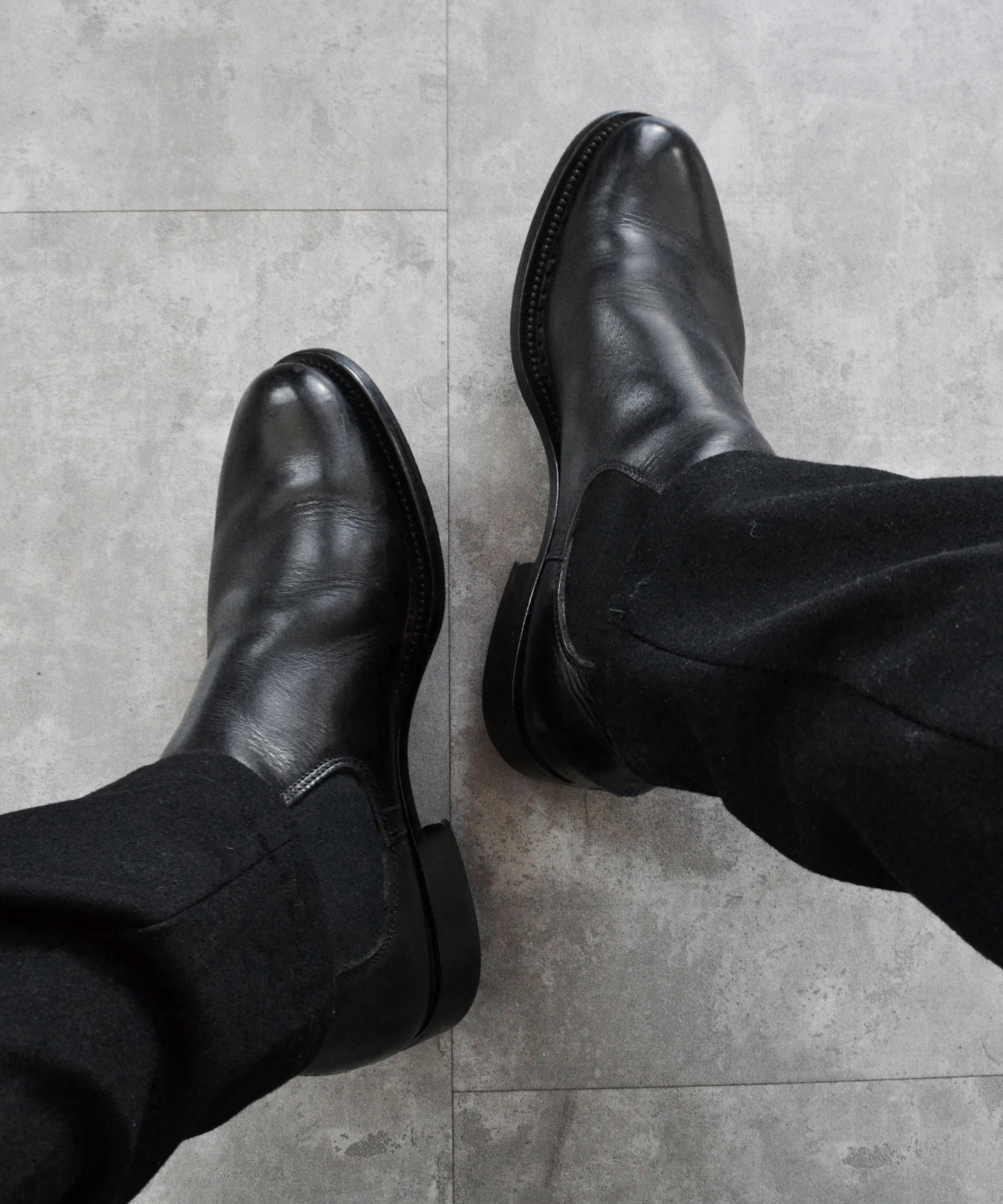 Miu Miu MIU MIU Boots Black Leather Chelsea Ankle Vintage PRADA Size US 8 / EU 41 - 8 Thumbnail
