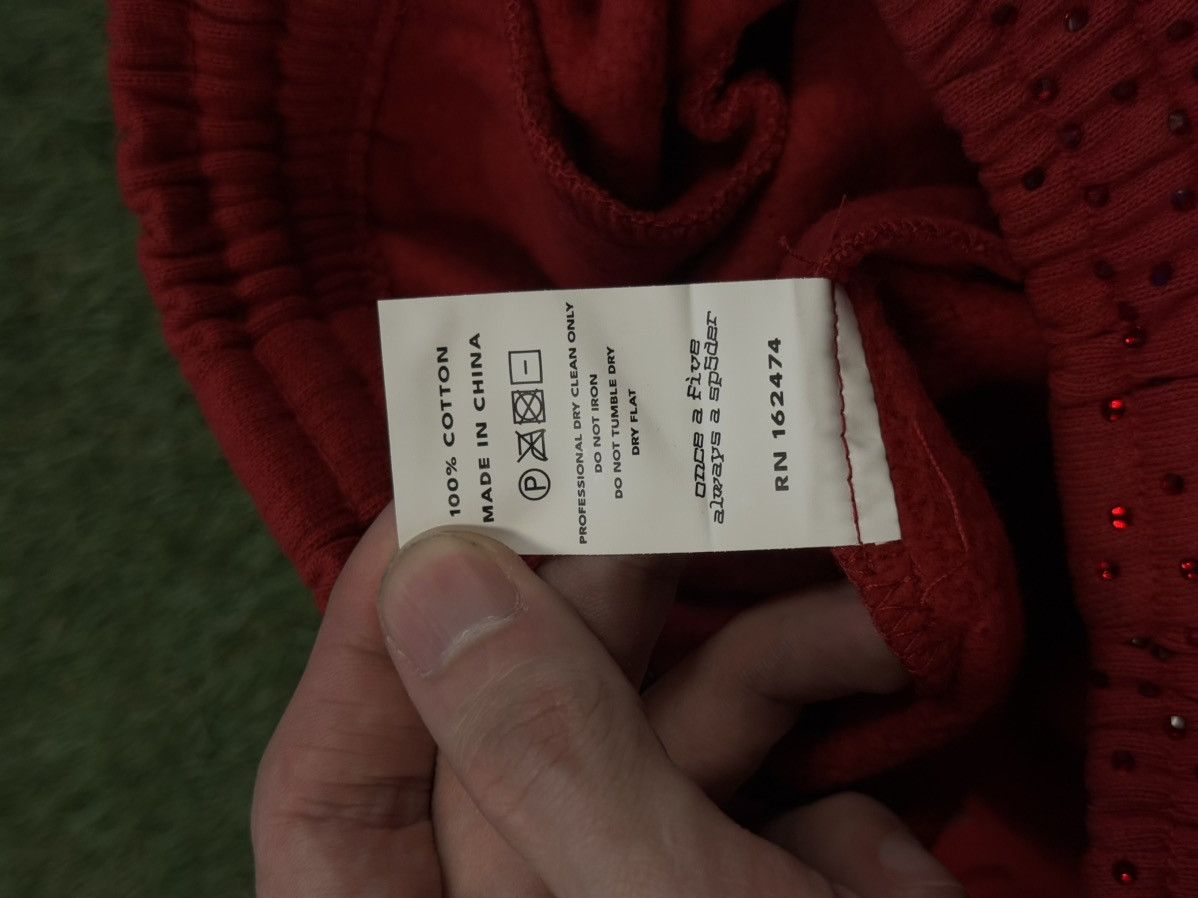 Sp5der Sp5der Worldwide Crystal VVS Stone Sweatpants L (NEW) Size US 32 / EU 48 - 12 Thumbnail